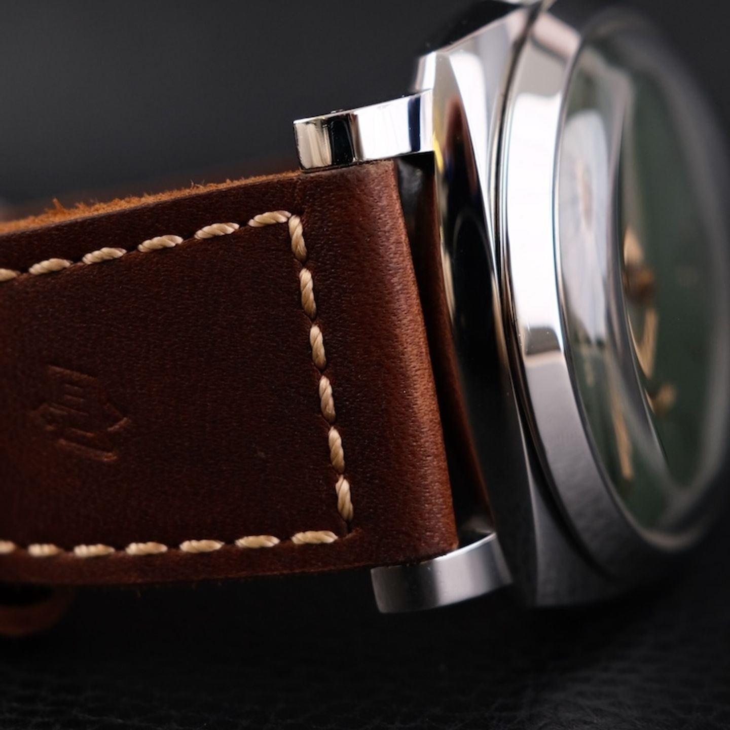 Panerai Radiomir 1940 3 Days PAM00736 (2017) - Groen wijzerplaat 47mm Staal (8/8)