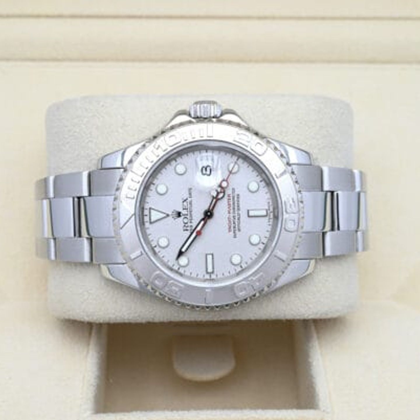 Rolex Yacht-Master 40 16622 (2001) - Zilver wijzerplaat 40mm Staal (5/7)