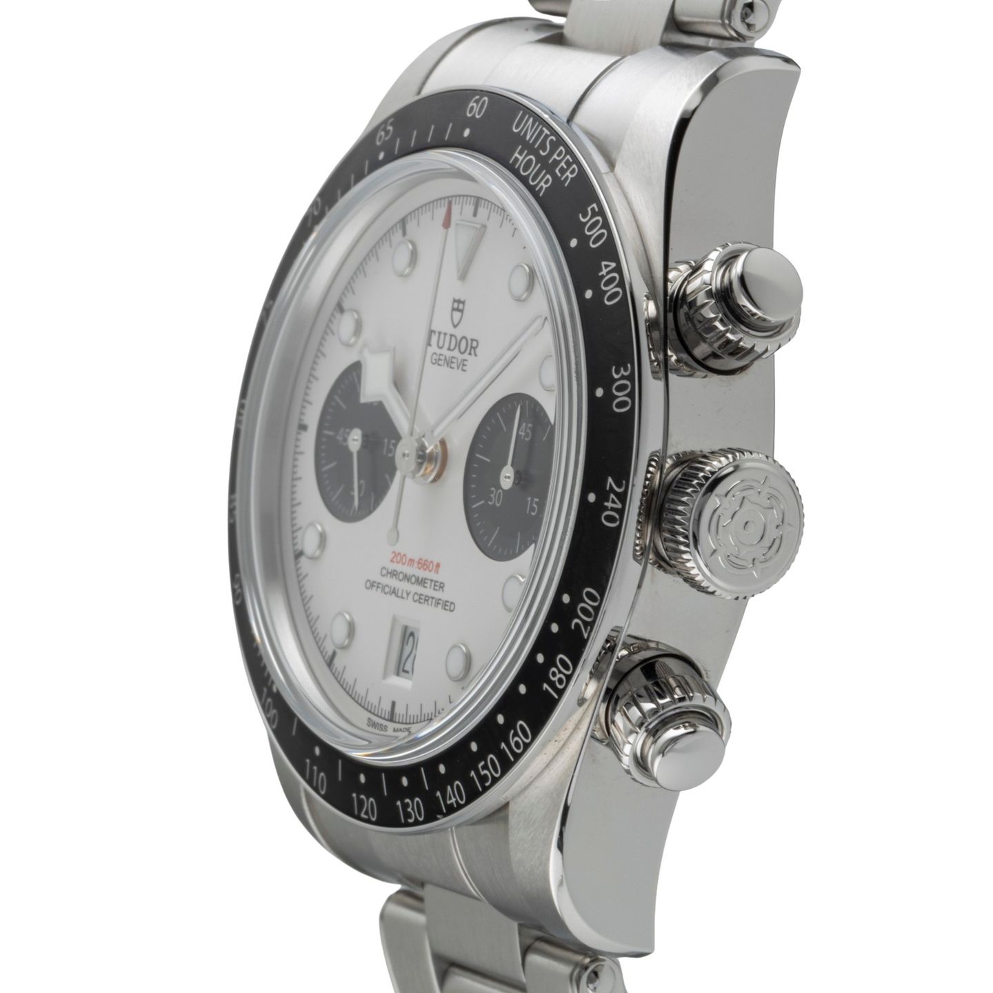 Tudor Black Bay Chrono 79360N (Unknown (random serial)) - Silver dial 41 mm Steel case (6/8)