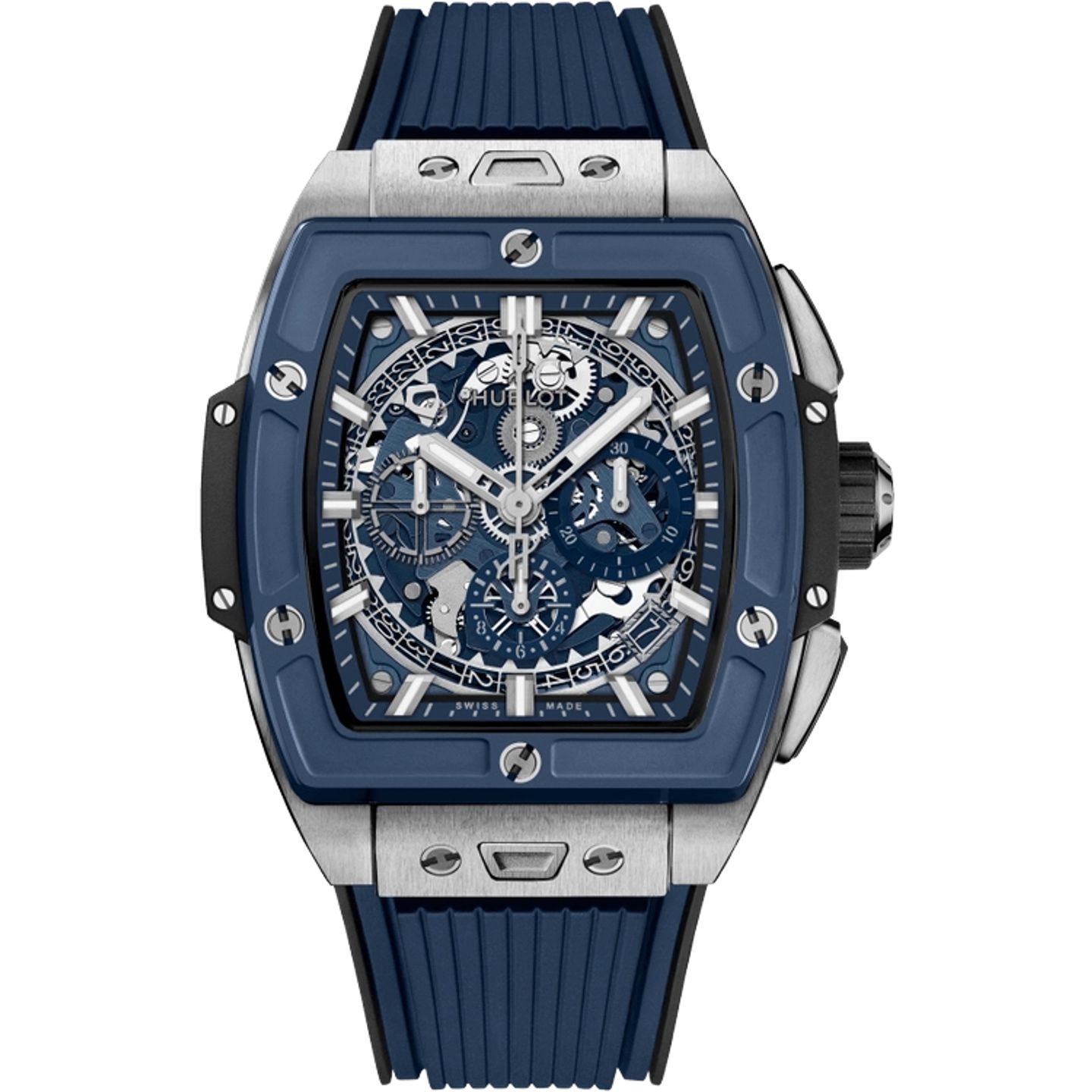 Hublot Spirit of Big Bang 642.NL.7170.RX (2025) - Transparent dial 42 mm Titanium case (1/1)