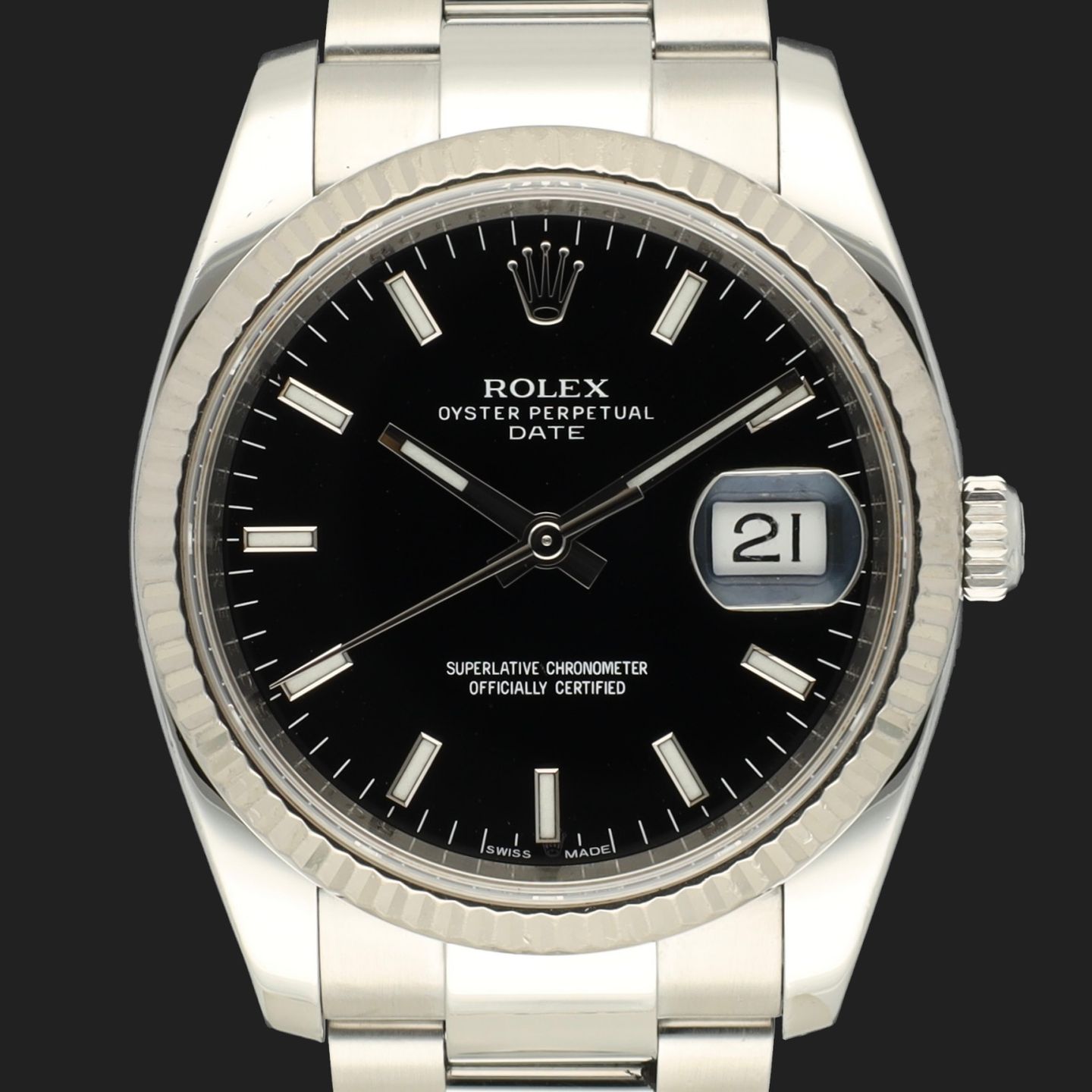 Rolex Oyster Perpetual Date 115234 - (3/8)