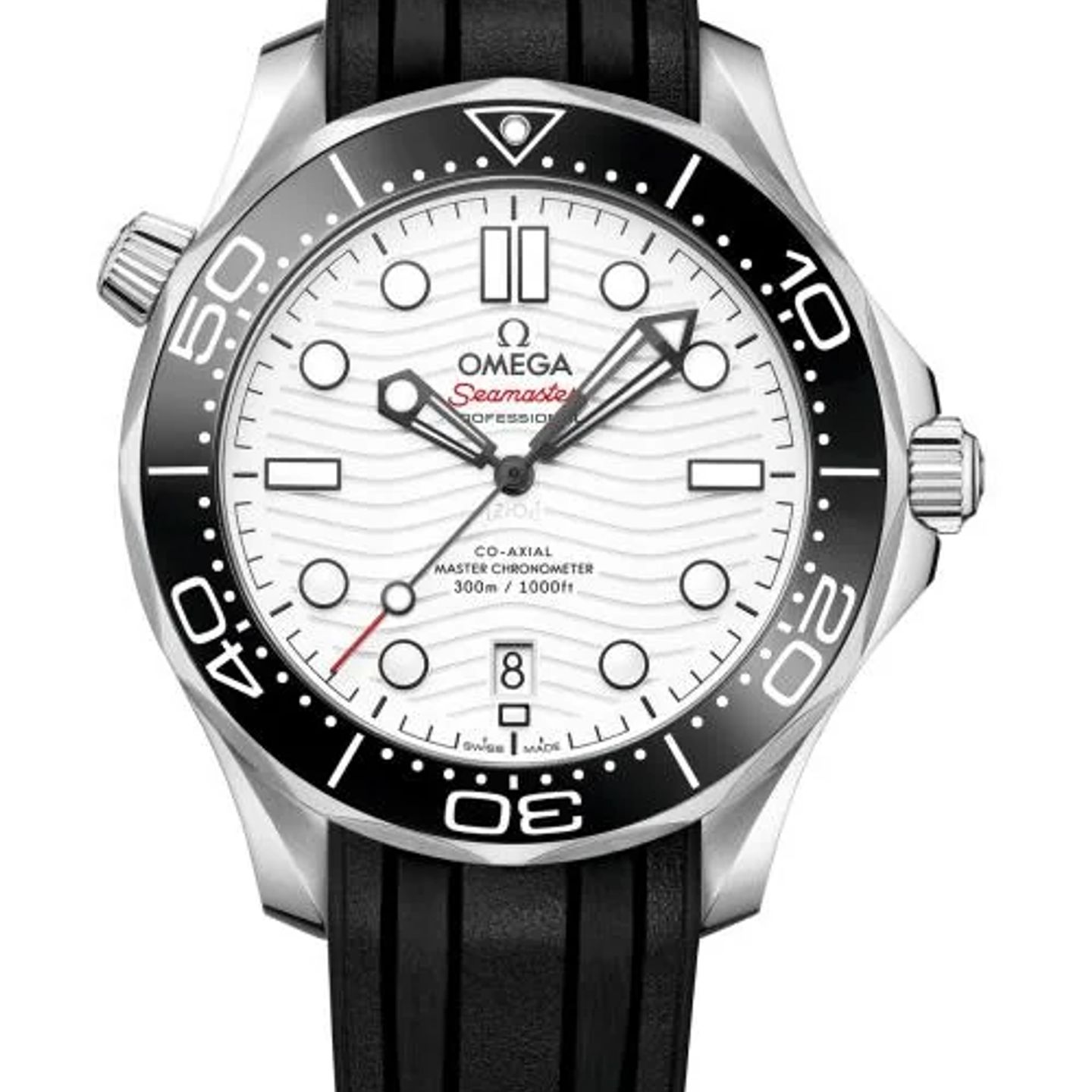 Omega Seamaster Diver 300 M 210.32.42.20.04.001 (2026) - Wit wijzerplaat 42mm Staal (1/1)