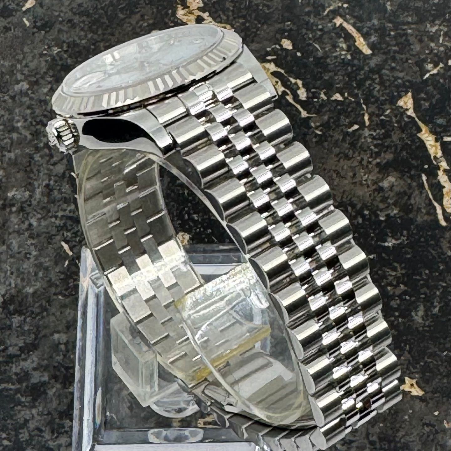 Rolex Datejust 31 278274 (2026) - Parelmoer wijzerplaat 31mm Staal (7/8)