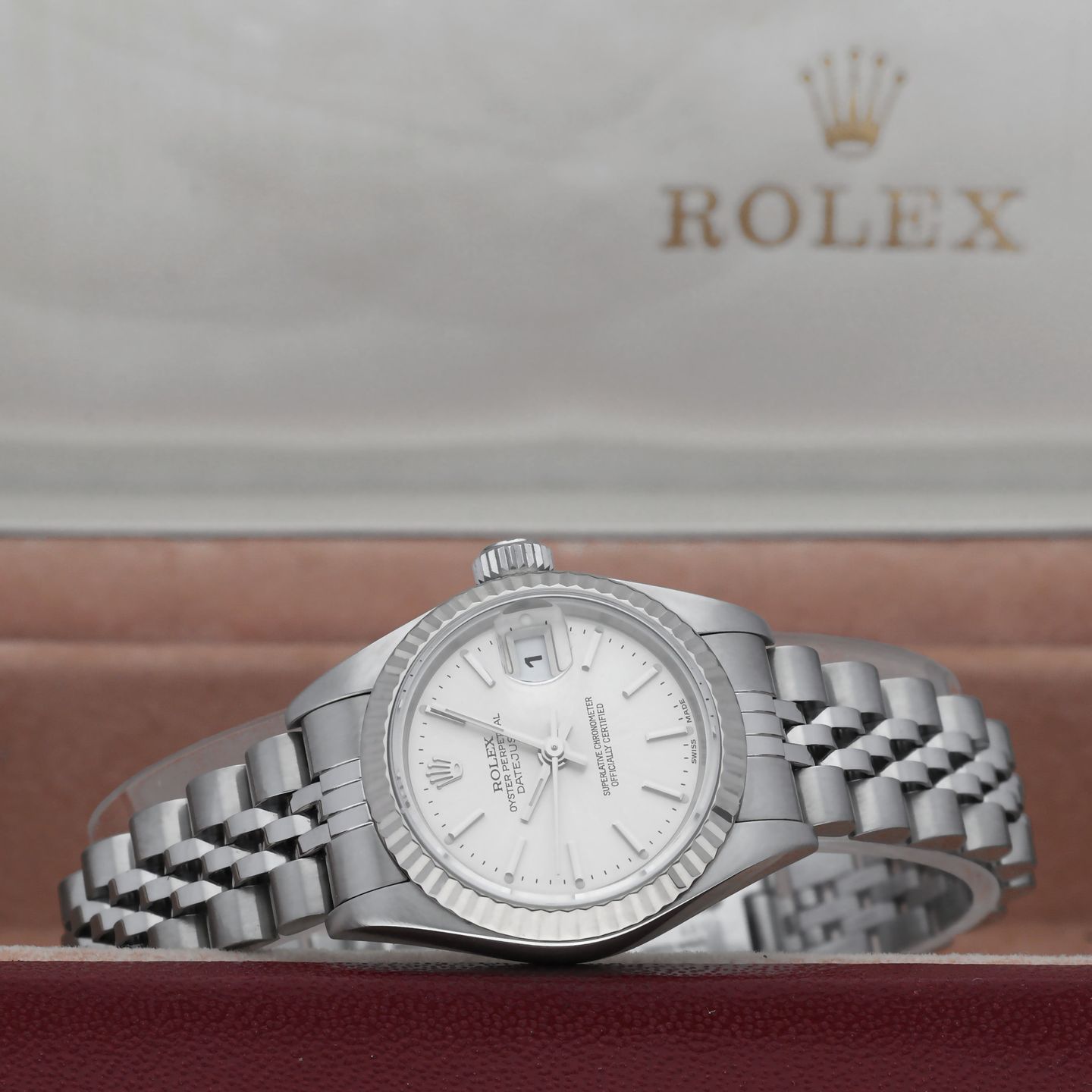 Rolex Lady-Datejust 79174 (2000) - 26 mm Steel case (3/8)