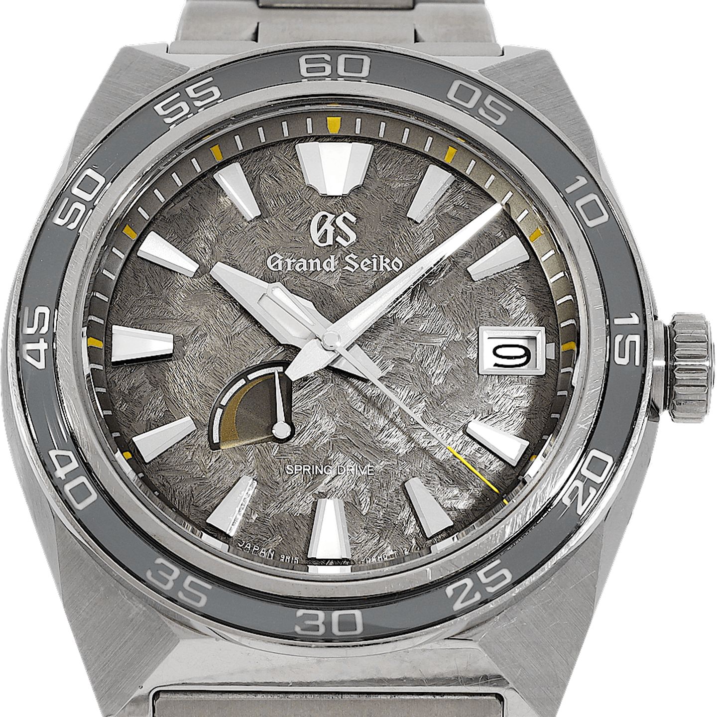 Grand Seiko Unknown SBGX035 (2019) - Zwart wijzerplaat 45mm Staal (1/5)