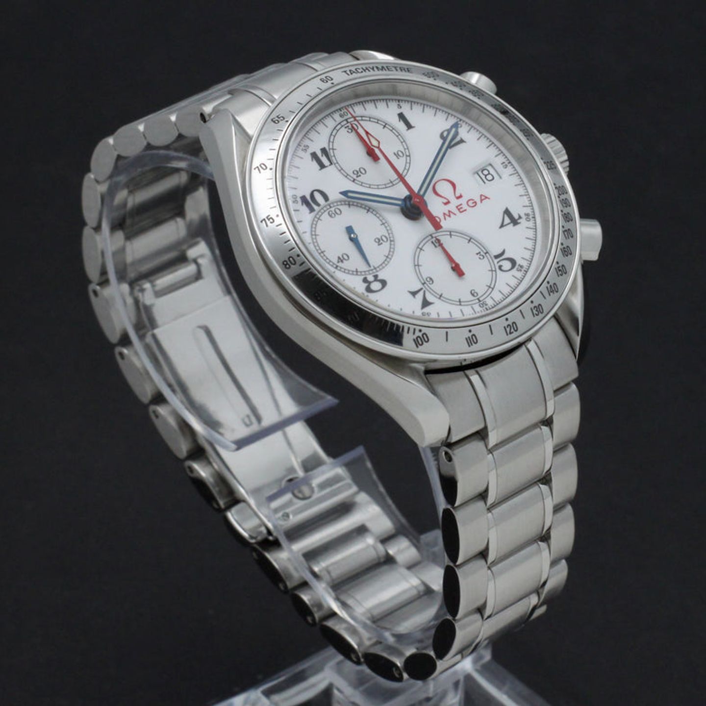 Omega Speedmaster Date 3515.20.00 (2010) - Wit wijzerplaat 39mm Staal (6/7)