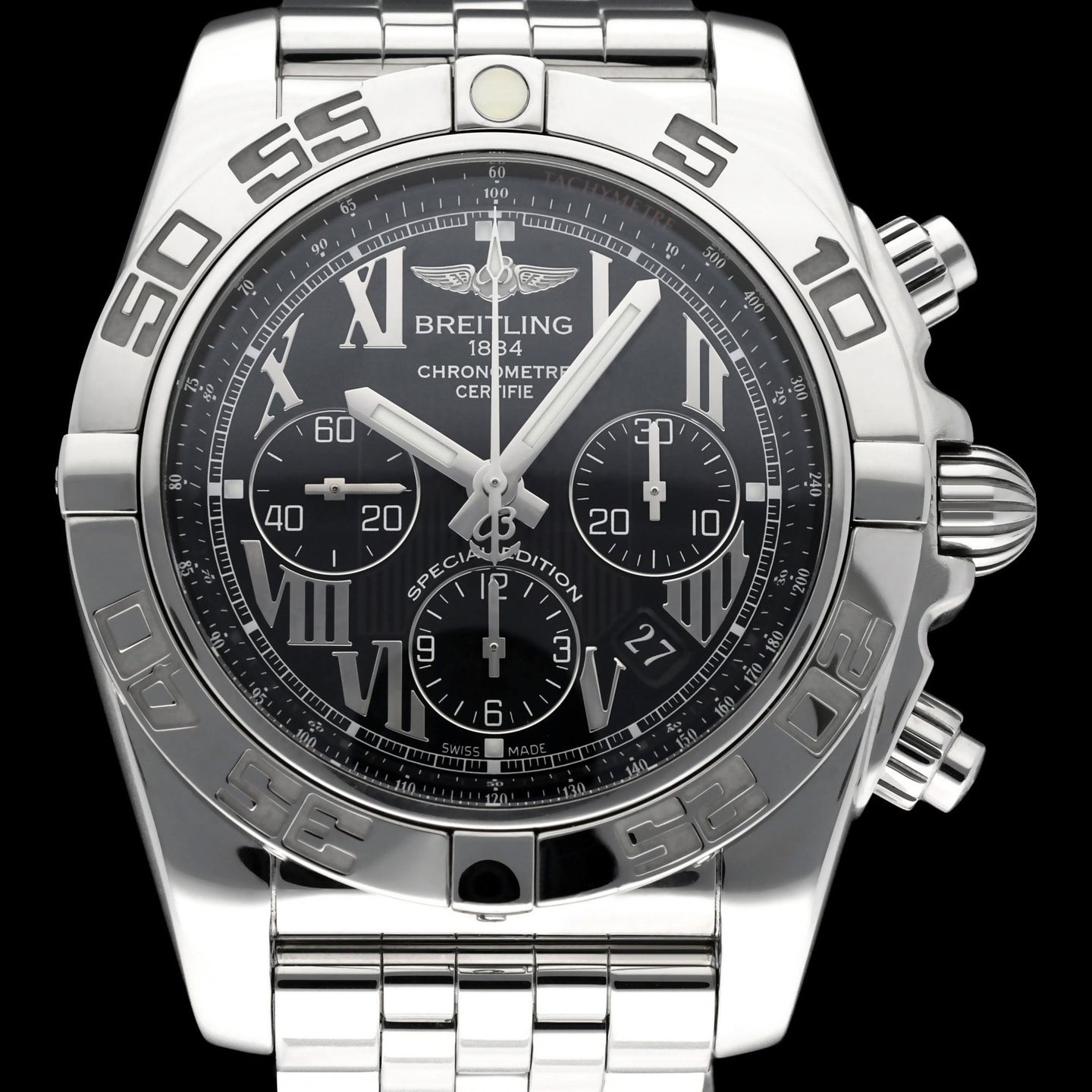 Breitling Chronomat 44 AB0110 (2015) - 44mm Staal (1/8)