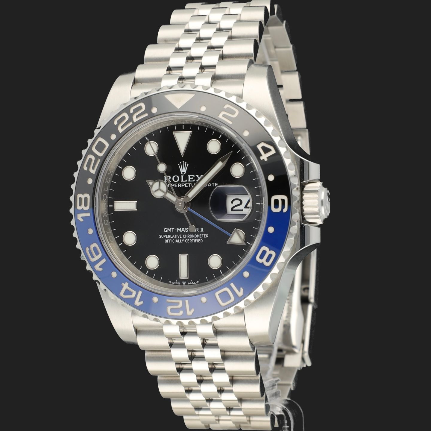 Rolex GMT-Master II 126710BLNR (2019) - Zwart wijzerplaat 40mm Staal (1/7)