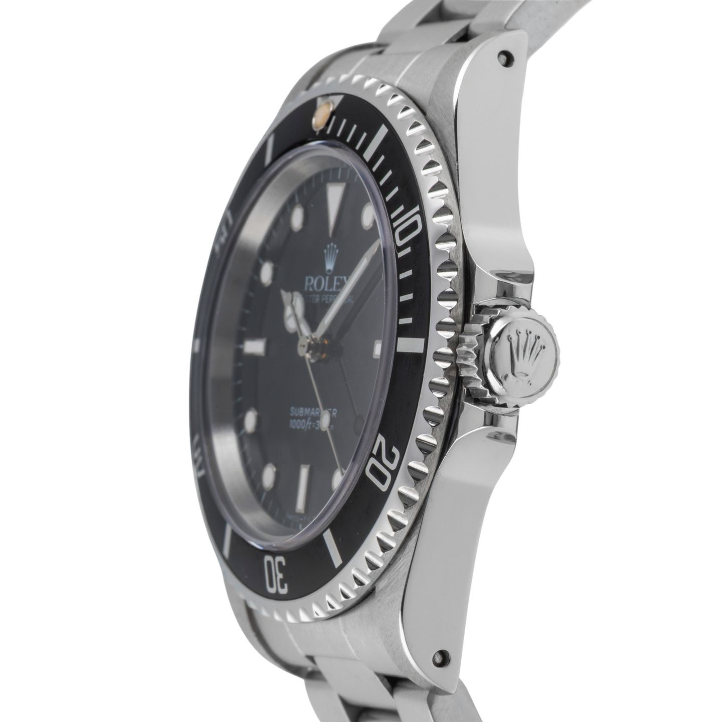 Rolex Submariner No Date 14060 (1995) - Black dial 40 mm Steel case (6/8)