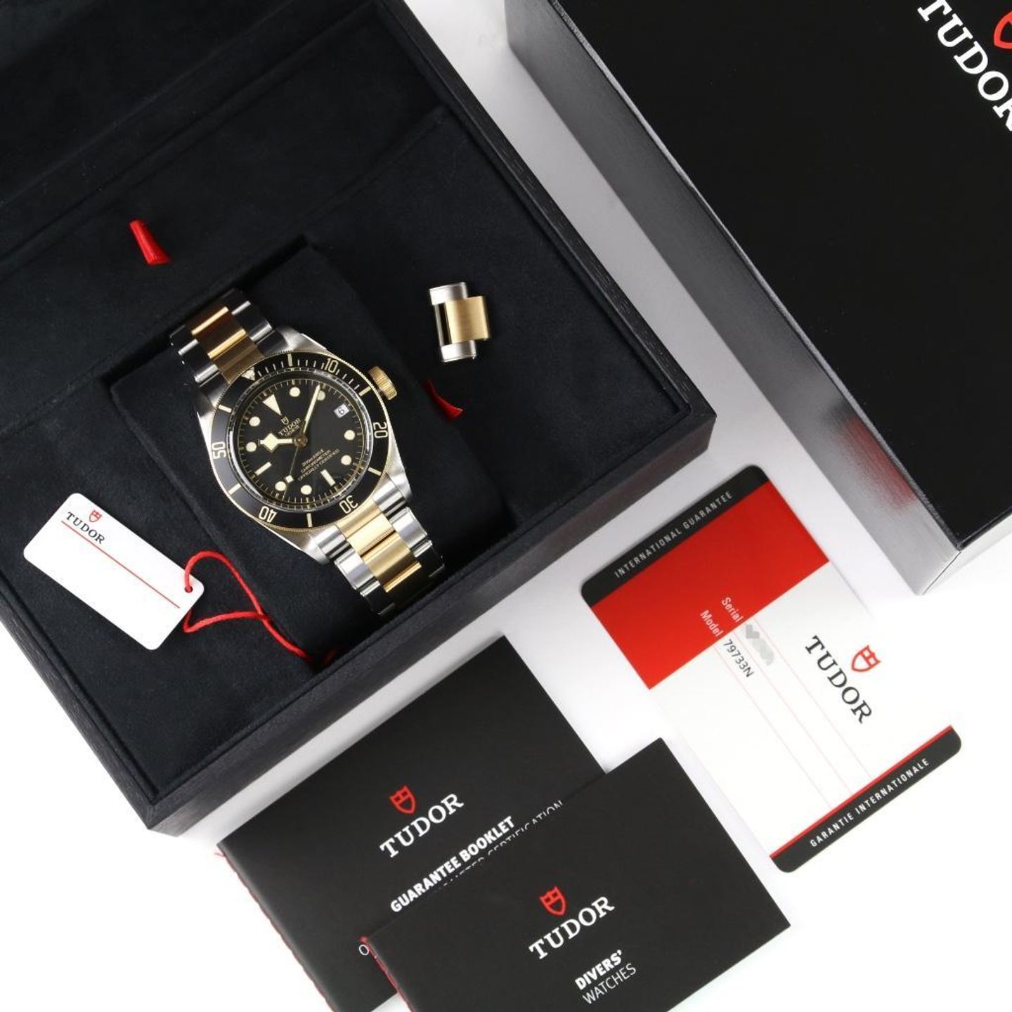 Tudor Black Bay S&G 79733N (2019) - Black dial 41 mm Steel case (2/8)