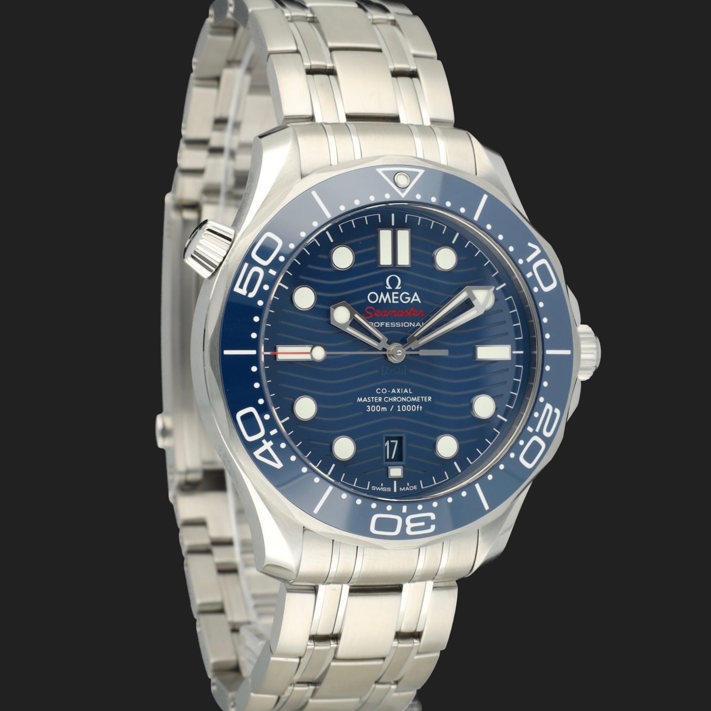 Omega Seamaster Diver 300 M 210.30.42.20.03.001 (2026) - Blue dial 42 mm Steel case (4/8)
