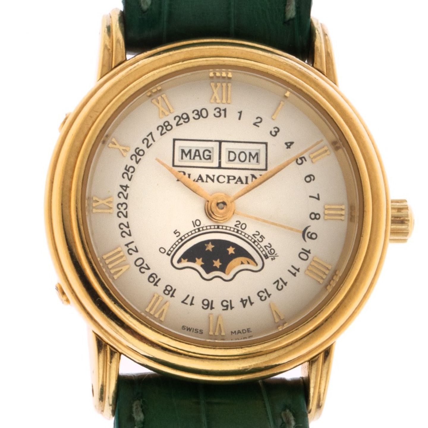 Blancpain Villeret 6595 (1989) - 35mm Geelgoud (1/7)