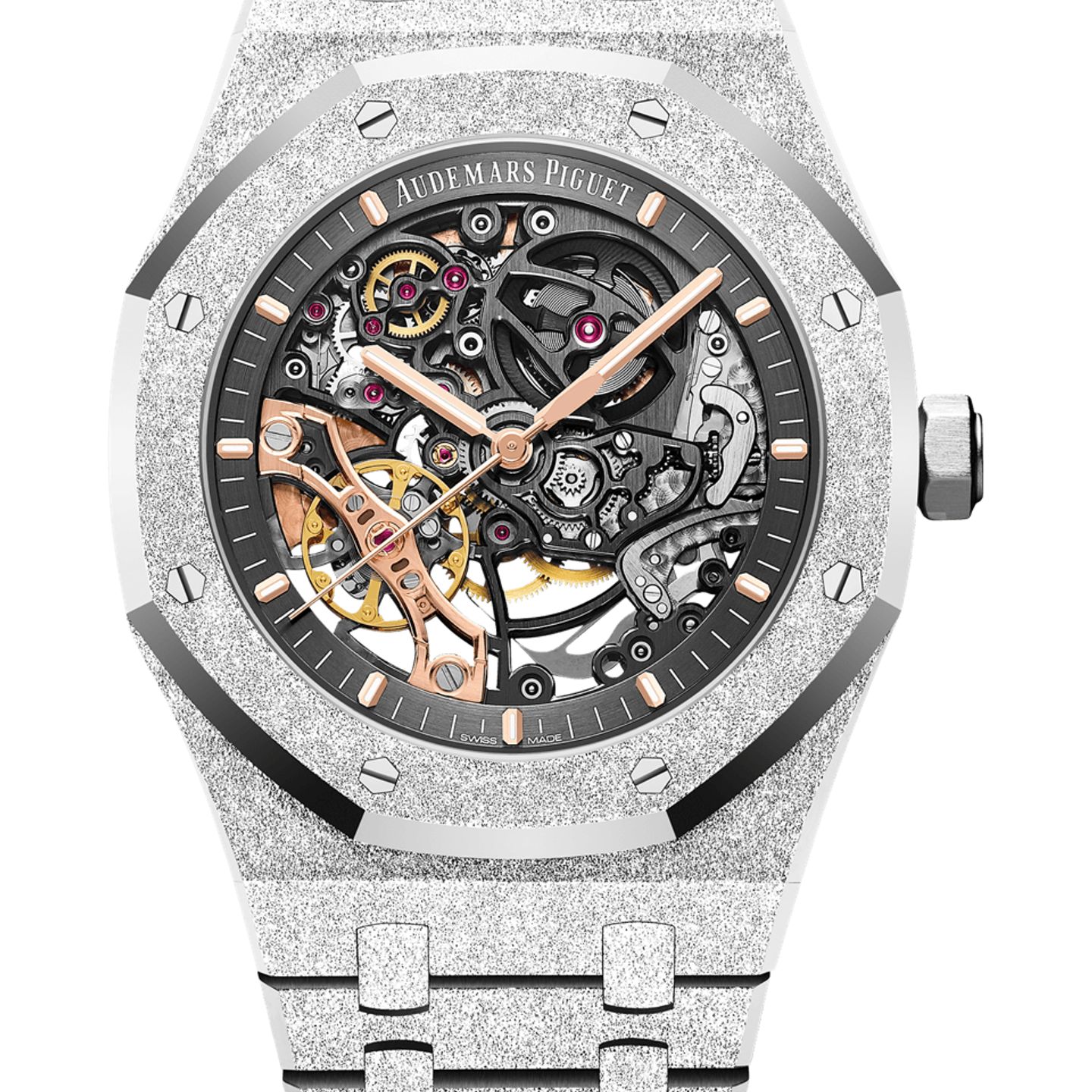 Audemars Piguet Royal Oak Double Balance Wheel Openworked 15407BC.GG.1224BC.01 - (1/1)