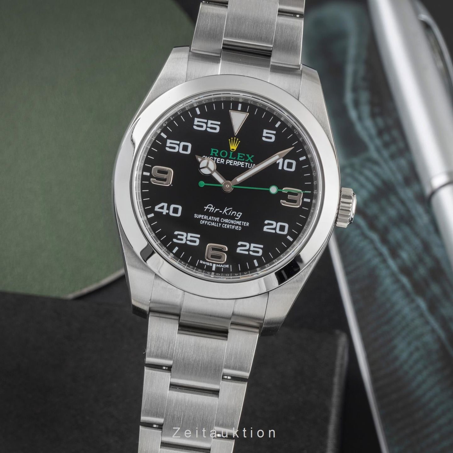 Rolex Air-King 116900 (Onbekend (willekeurig serienummer)) - 40mm Staal (1/8)