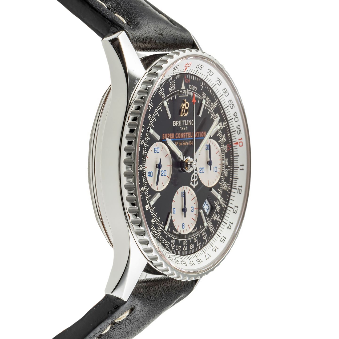 Breitling Navitimer A23322 (2011) - Zwart wijzerplaat 42mm Staal (6/8)