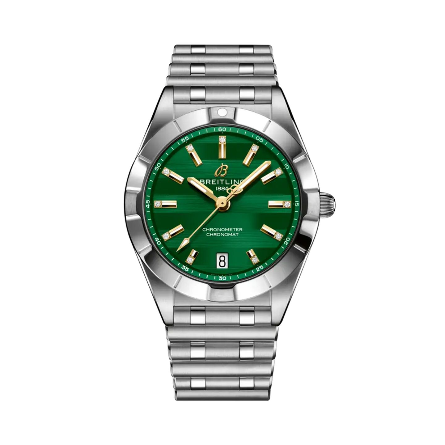 Breitling Chronomat A773107A1L1A1 (2025) - Green dial 32 mm Steel case (1/1)