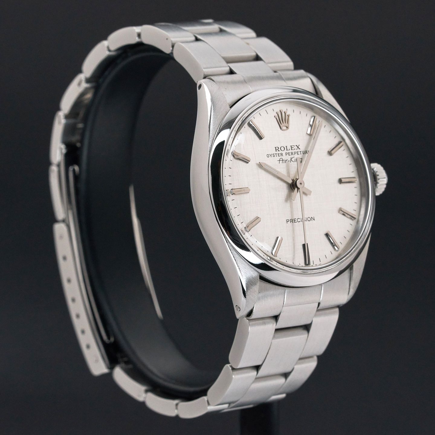 Rolex Air-King 5500 (1981) - 34 mm Steel case (5/8)