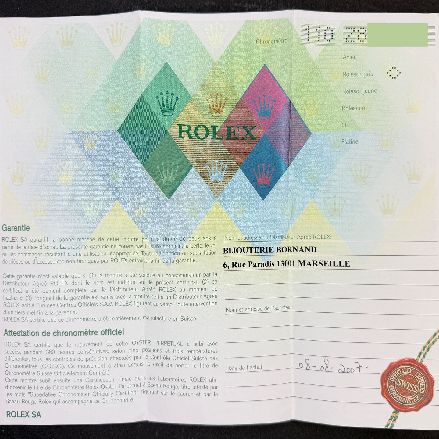 Rolex Oyster Perpetual Date 115234 - (3/8)