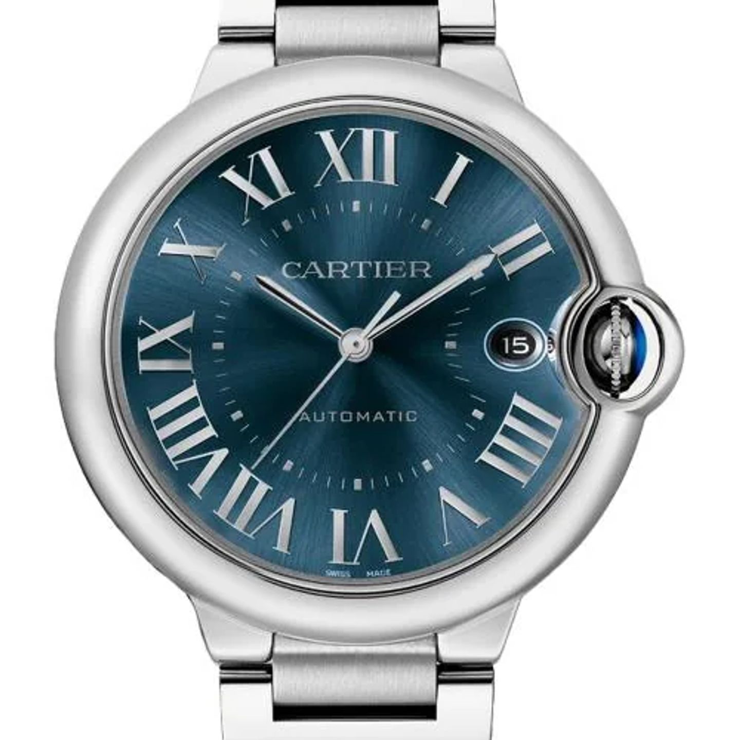 Cartier Ballon Bleu 40mm WSBB0061 (2026) - Blauw wijzerplaat 40mm Staal (1/1)