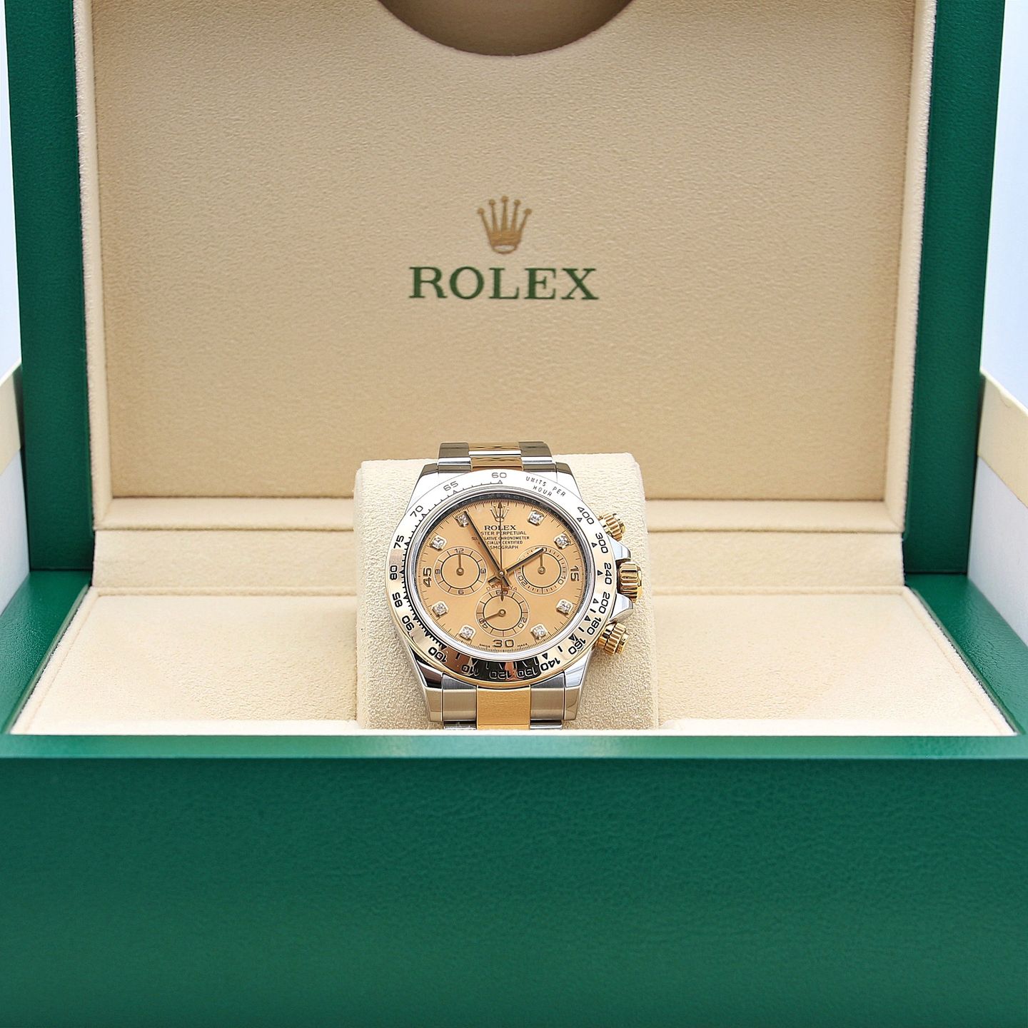 Rolex Daytona 116503 (Onbekend (willekeurig serienummer)) - 40mm Goud/Staal (4/8)