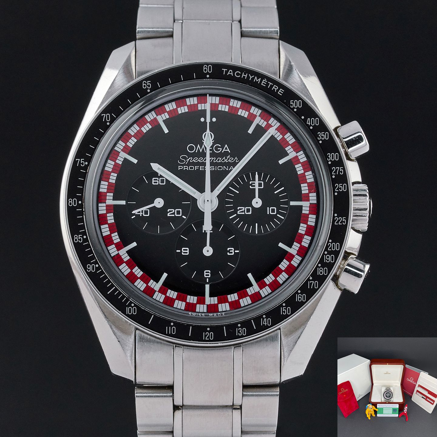 Omega Speedmaster Professional Moonwatch 311.30.42.30.01.004 (2013) - Zwart wijzerplaat 42mm Staal (1/7)