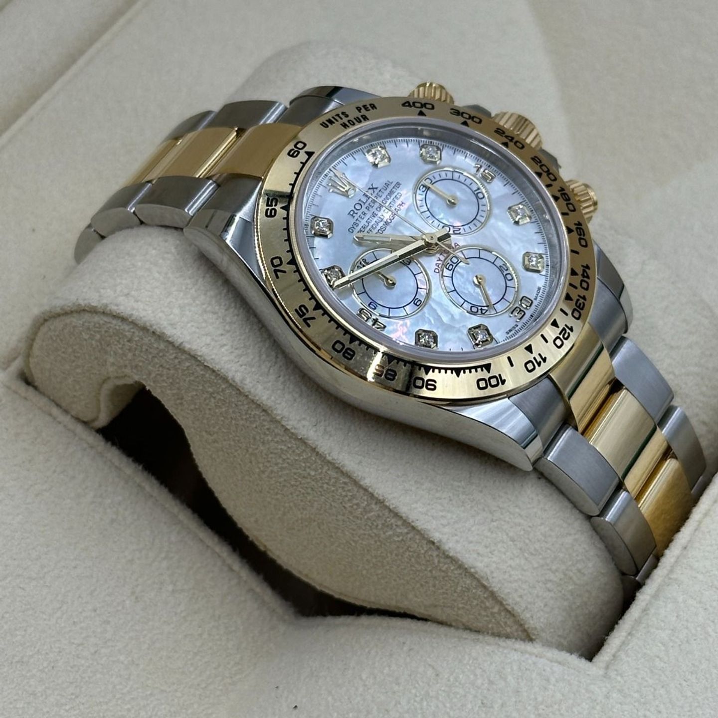 Rolex Daytona 116503 (2020) - Parelmoer wijzerplaat 40mm Staal (6/8)