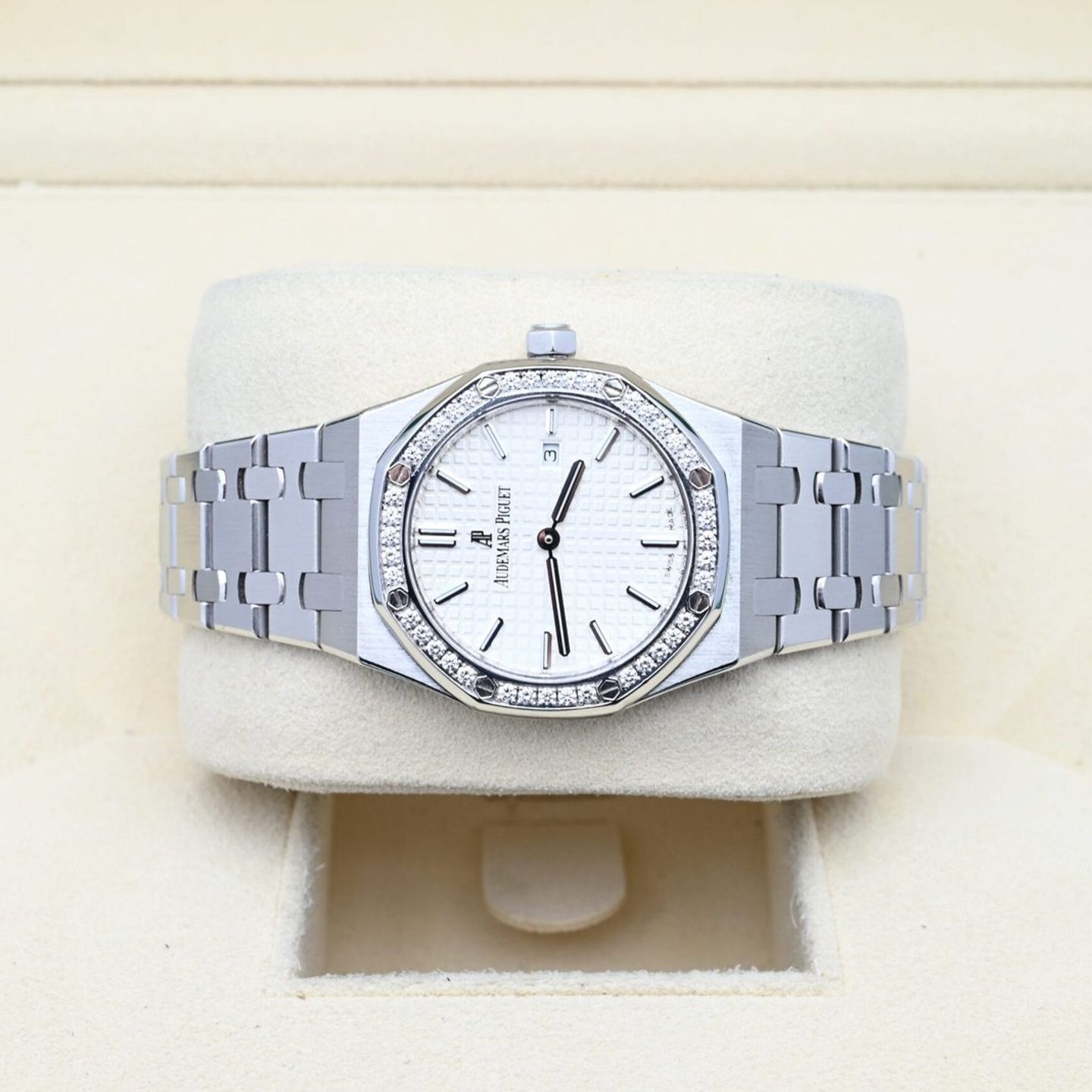 Audemars Piguet Royal Oak Lady 67651ST (2014) - 33 mm Steel case (5/8)