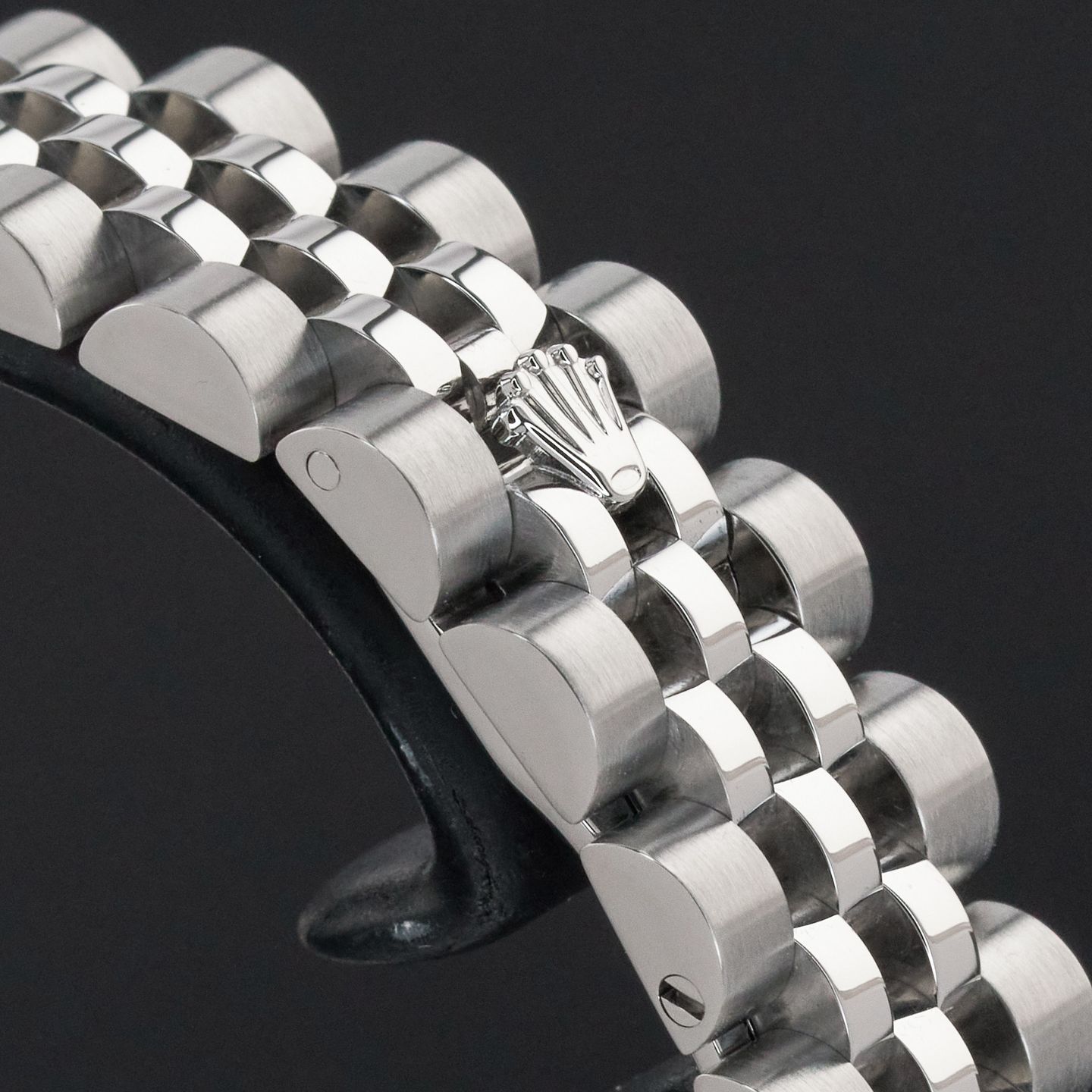 Rolex Lady-Datejust 179174 (2006) - Black dial 26 mm Steel case (8/8)