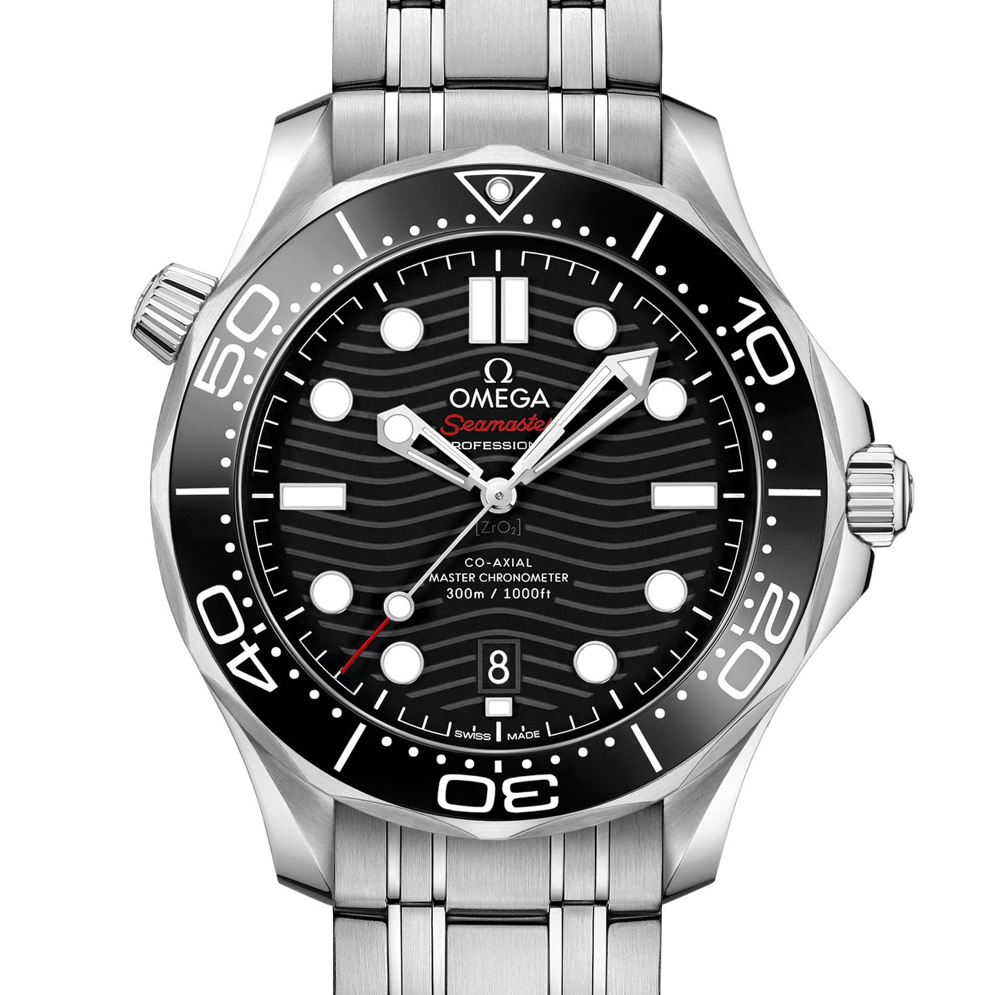 Omega Seamaster Diver 300 M 210.30.42.20.01.001 (2023) - Zwart wijzerplaat 42mm Staal (1/8)