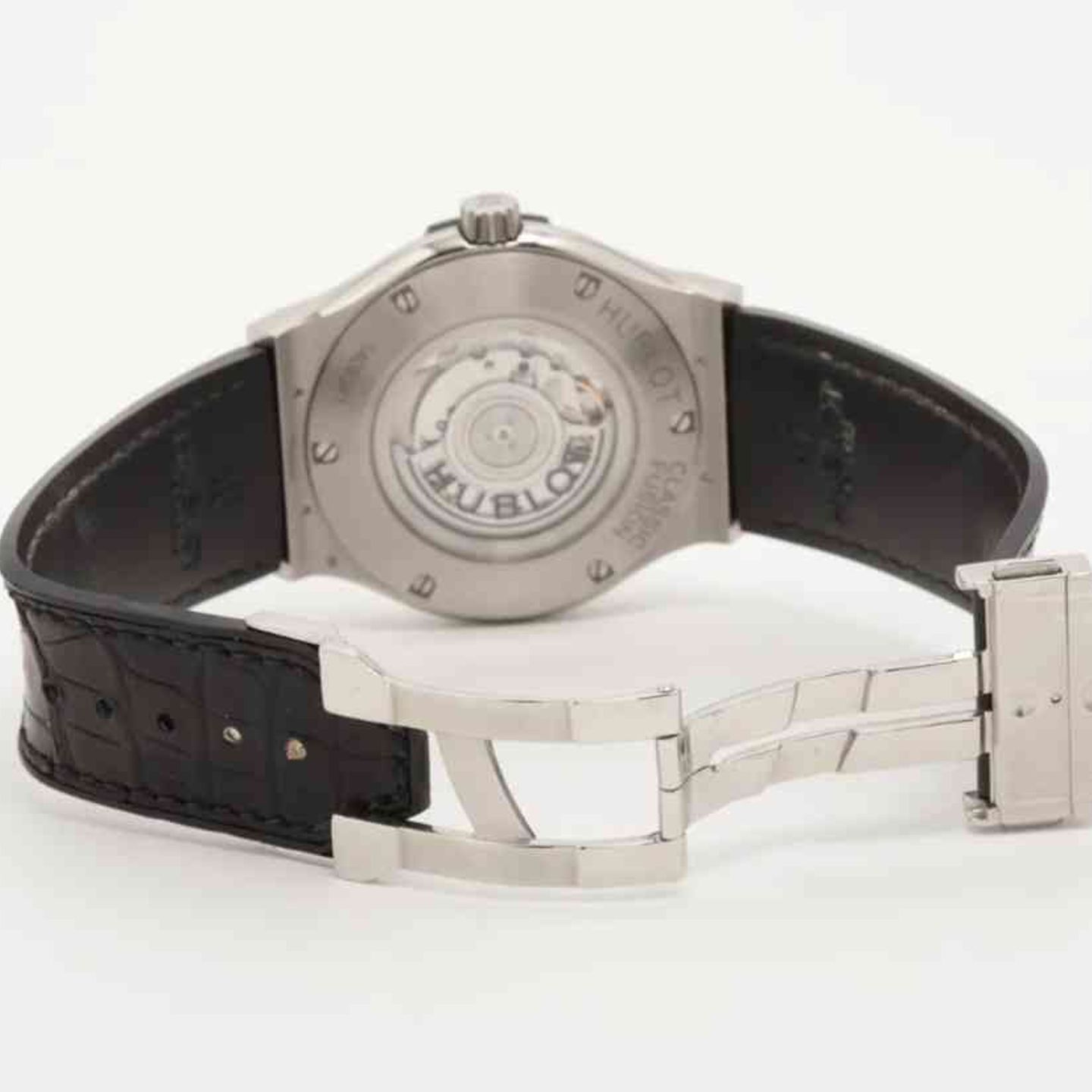 Hublot Classic Fusion 511.NX.2611.LR (2017) - Silver dial 45 mm Titanium case (3/8)