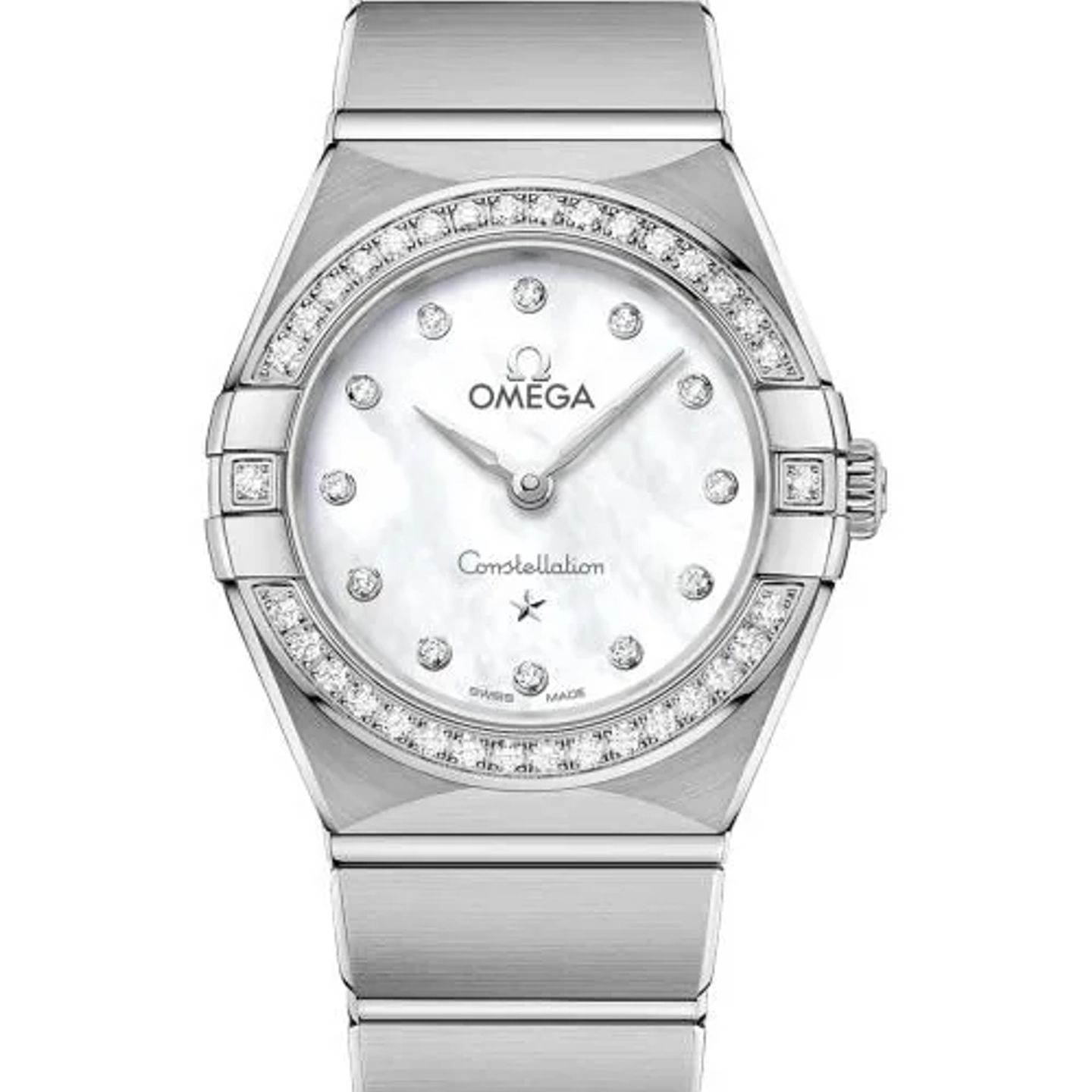 Omega Constellation Quartz 131.15.25.60.55.001 (2026) - Parelmoer wijzerplaat 25mm Staal (1/1)