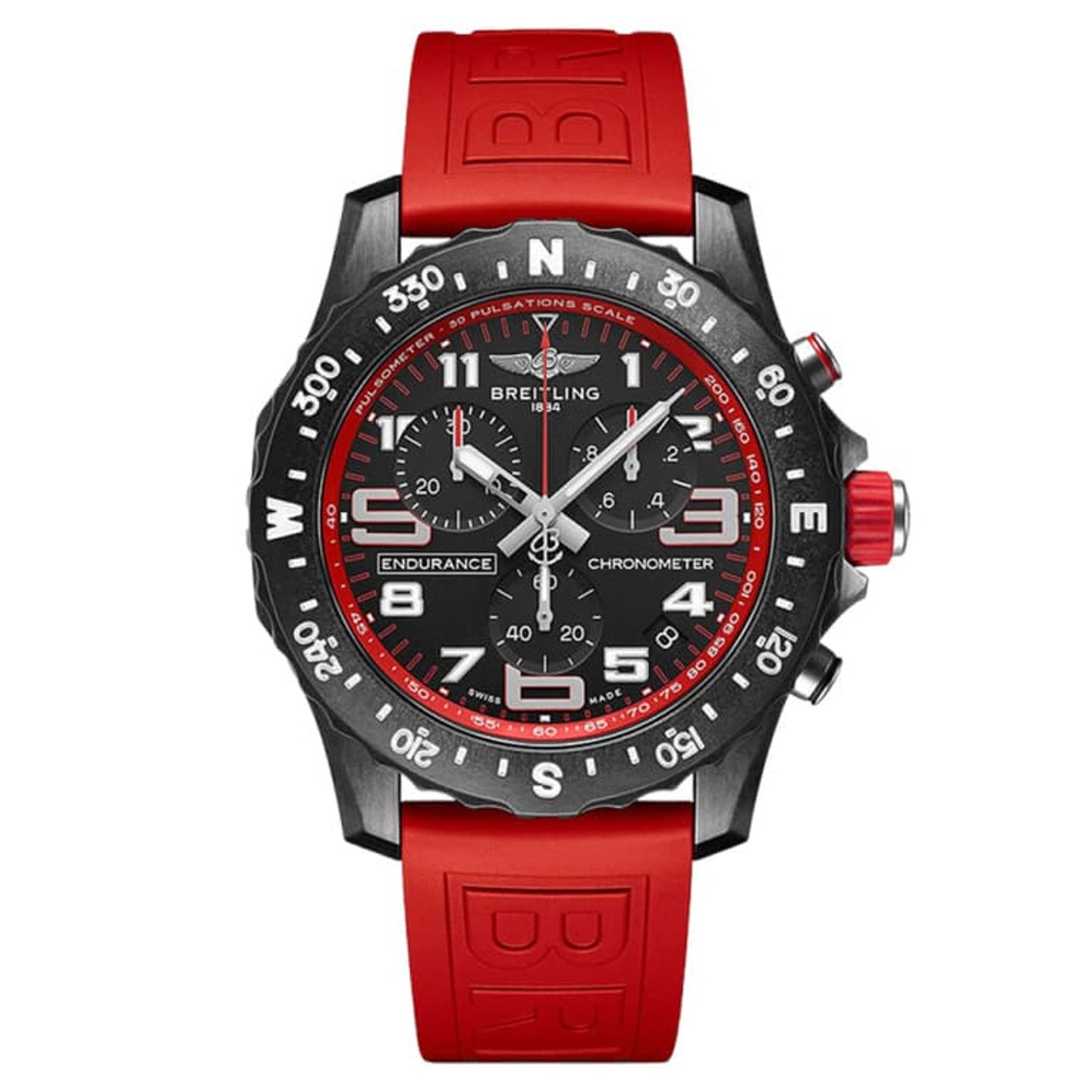 Breitling Endurance Pro X82310D91B1S1 (2025) - Zwart wijzerplaat 44mm Plastic (1/1)