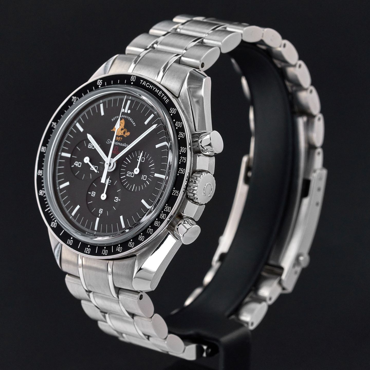 Omega Speedmaster Professional Moonwatch 311.30.42.30.01.001 (2007) - Black dial 42 mm Steel case (4/7)