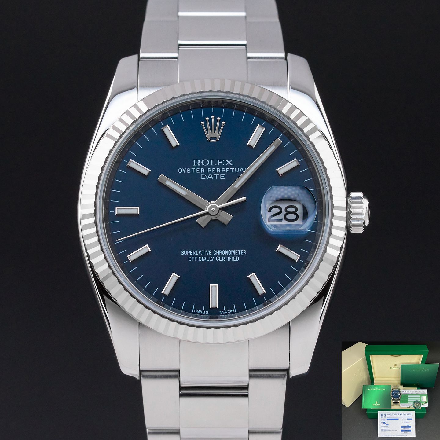 Rolex Oyster Perpetual Date 115234 - (1/8)