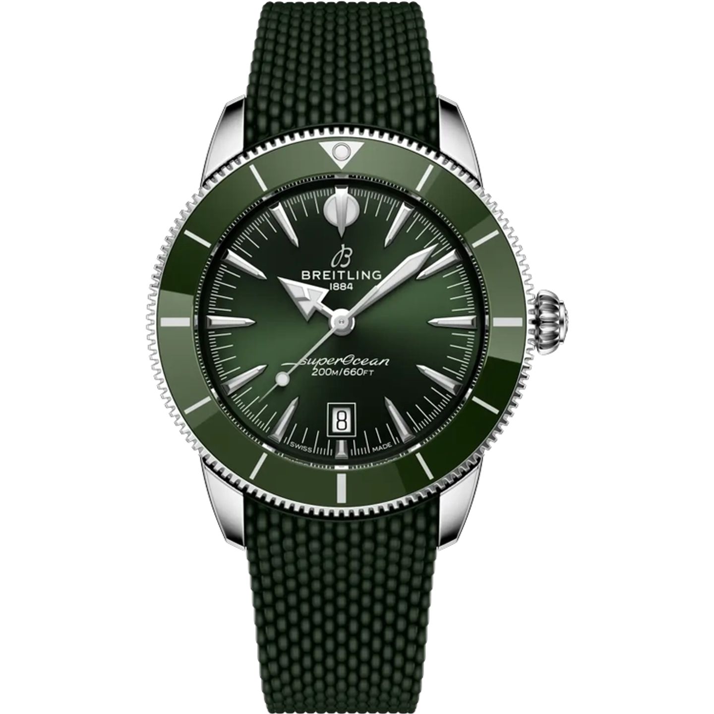 Breitling Superocean Heritage 42 AB3112361L1S1 (2025) - Groen wijzerplaat 44mm Staal (1/1)