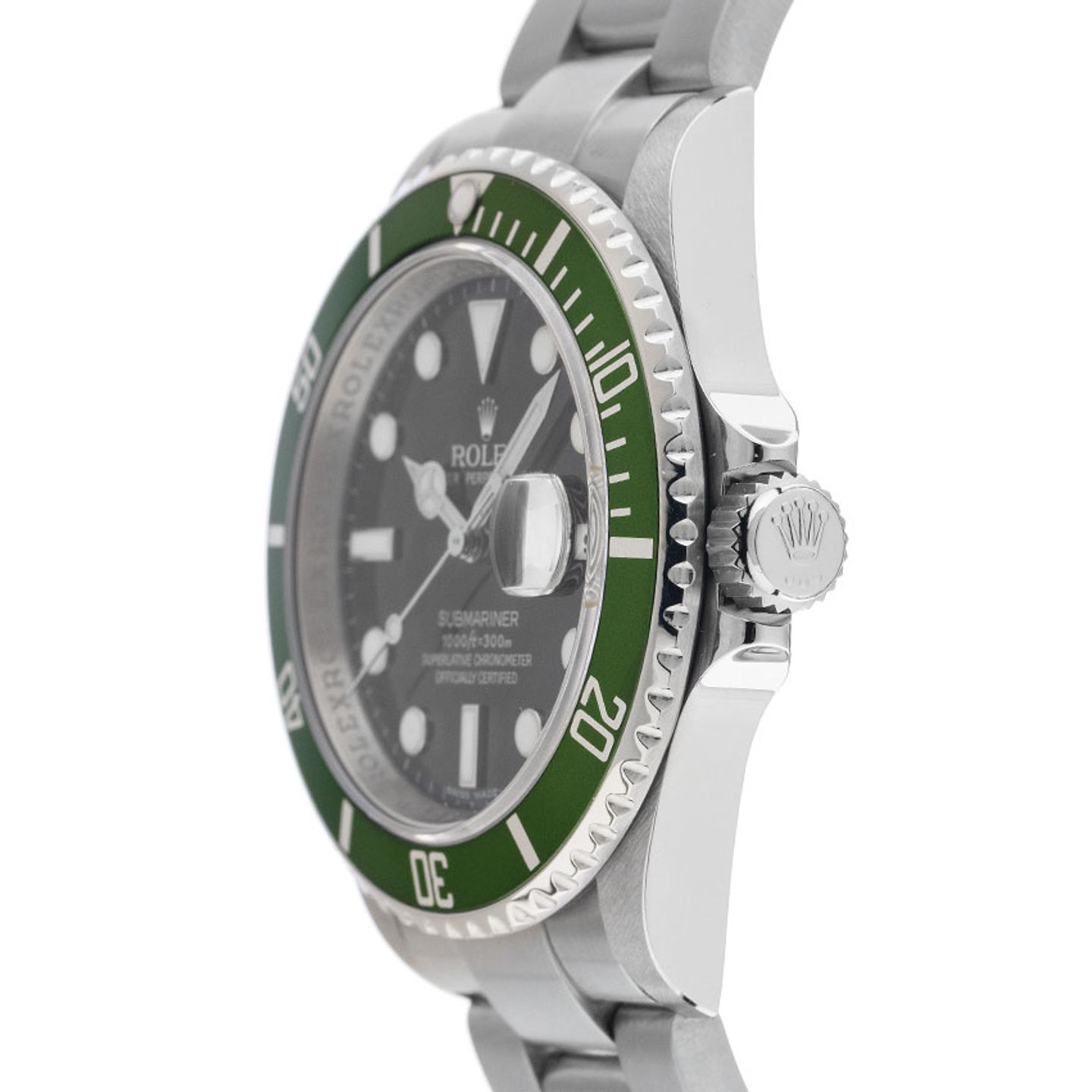 Rolex Submariner Date 16610LV (2008) - Black dial 40 mm Steel case (4/8)