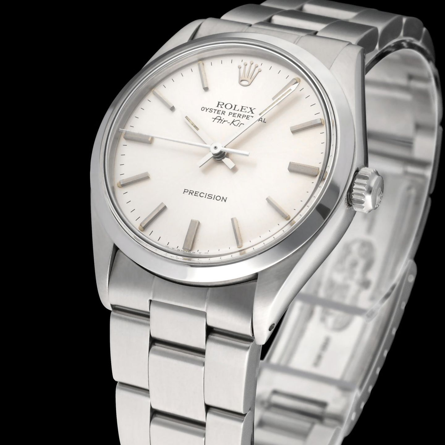 Rolex Air-King 5500 (1978) - 34mm Staal (6/7)
