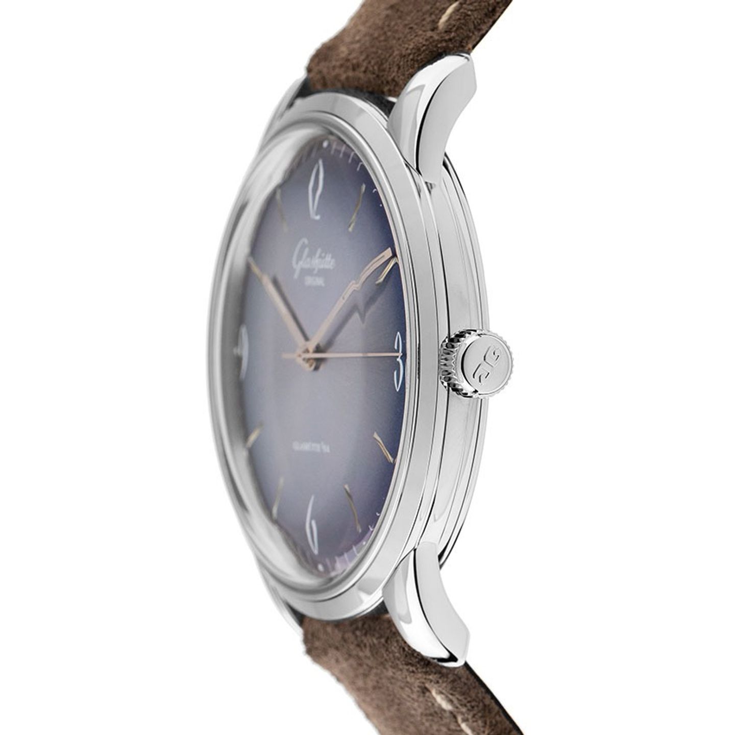 Glashütte Original Sixties 1-39-52-14-02-04 (2025) - Blue dial 39 mm Steel case (4/7)