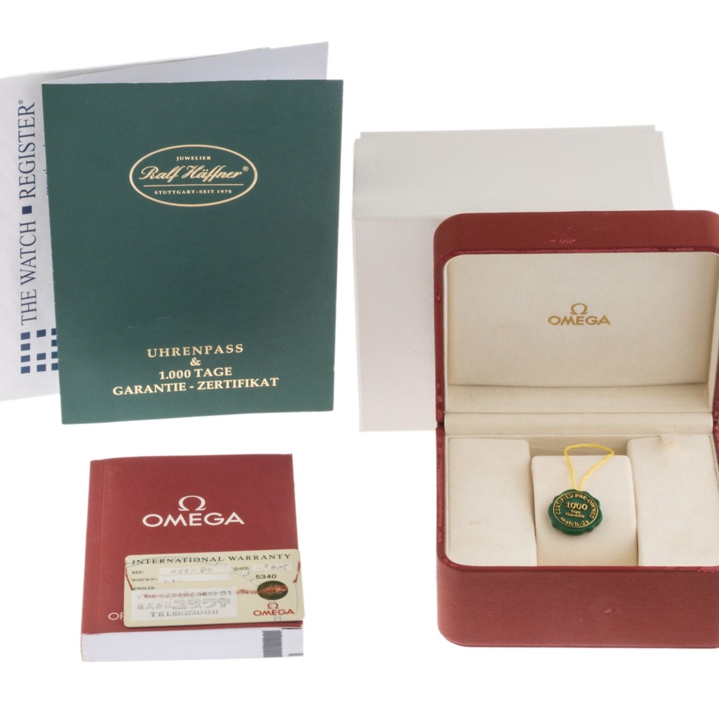 Omega Seamaster Diver 300 M 2551.80.00 (1995) - Blue dial 36 mm Steel case (2/7)