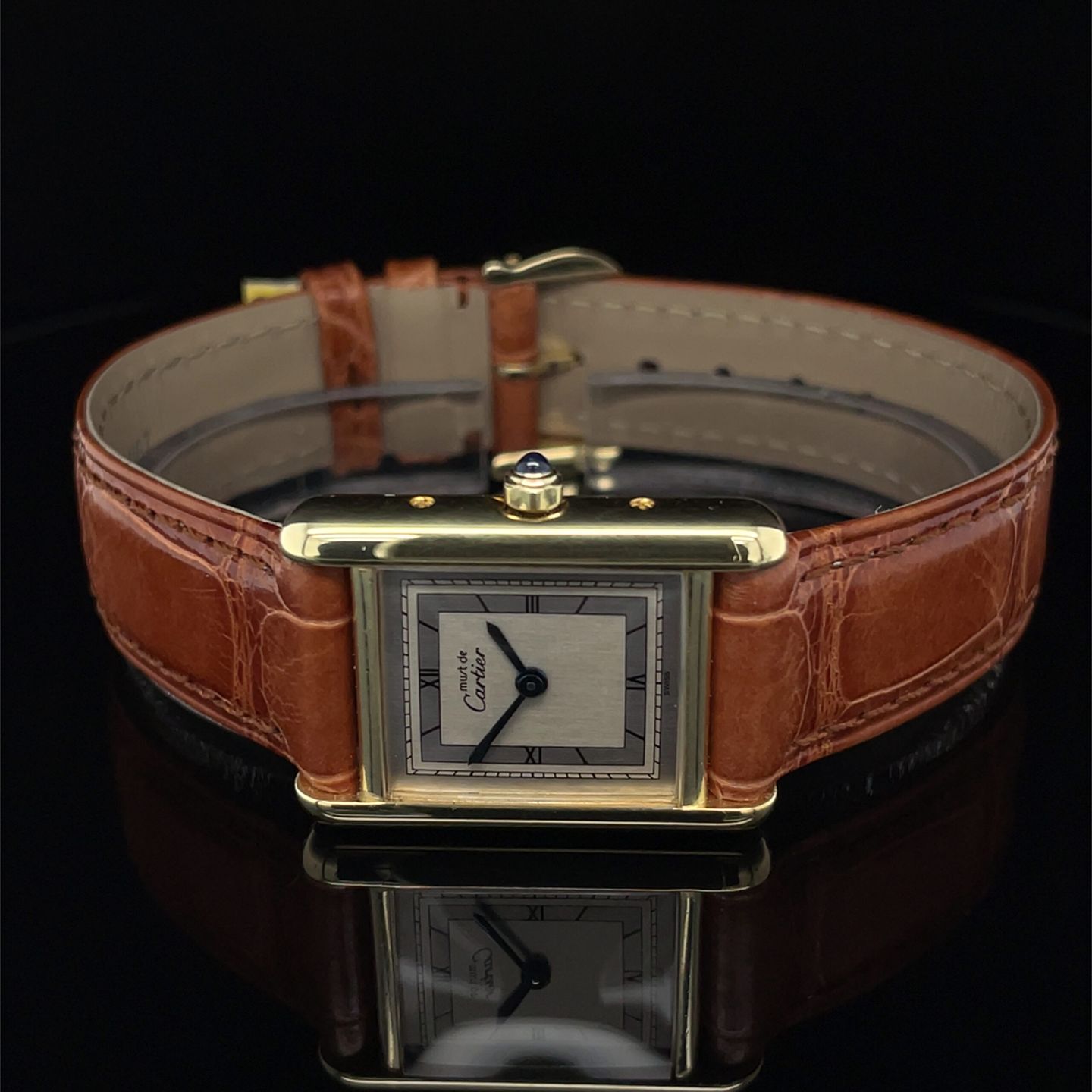 Cartier Tank Vermeil 366001 - (1/8)