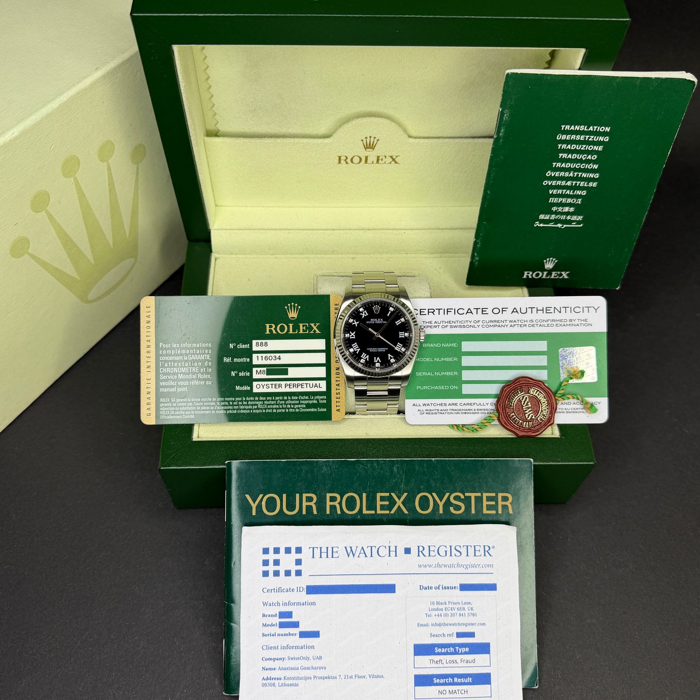 Rolex Oyster Perpetual 36 116034 - (2/7)