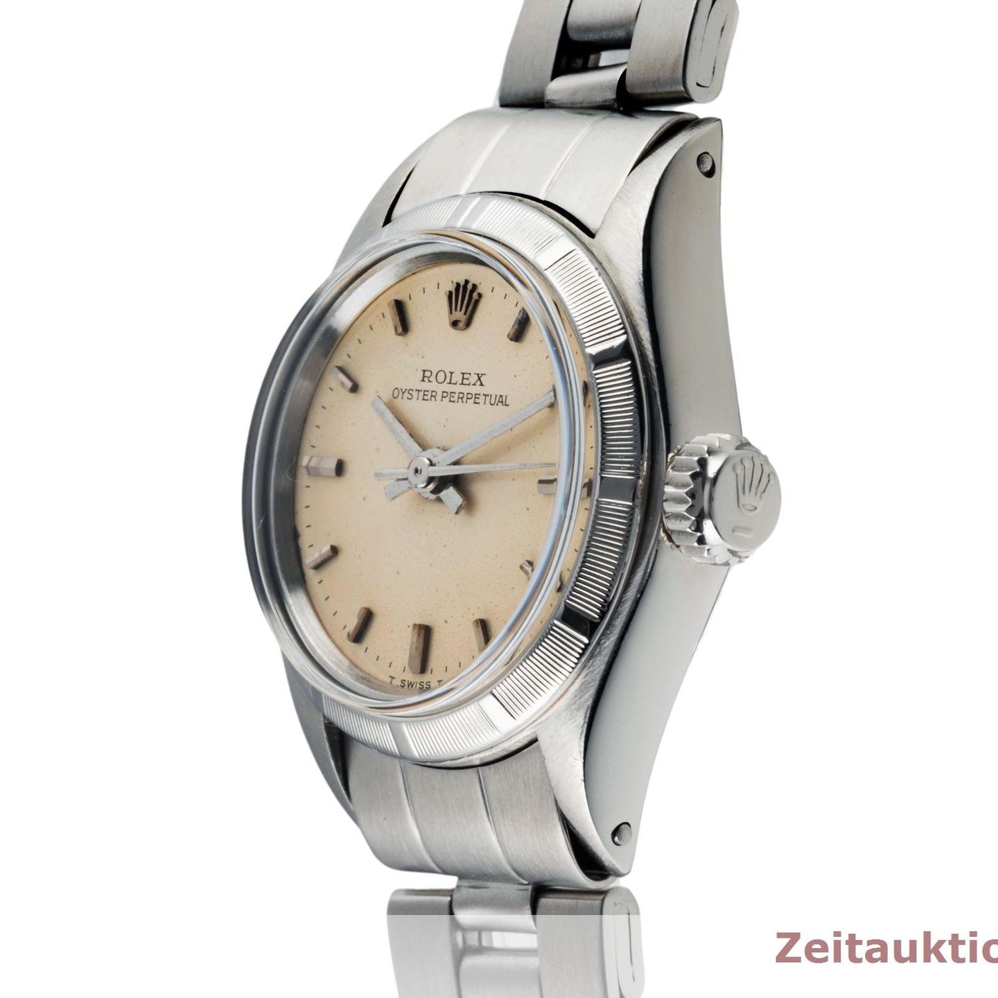 Rolex Oyster Perpetual 6723 (1972) - Silver dial 26 mm Steel case (6/8)