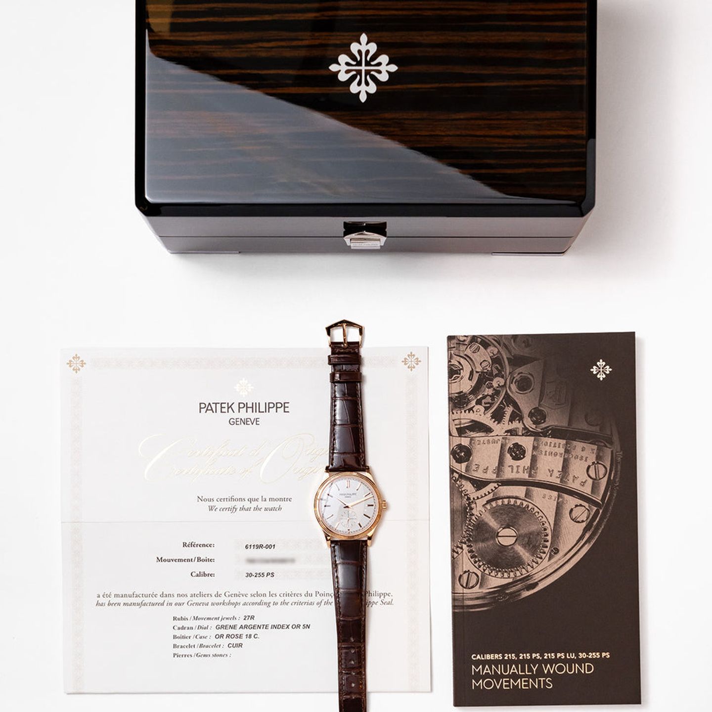 Patek Philippe Calatrava 6119R-001 (2026) - 39mm Roségoud (7/7)