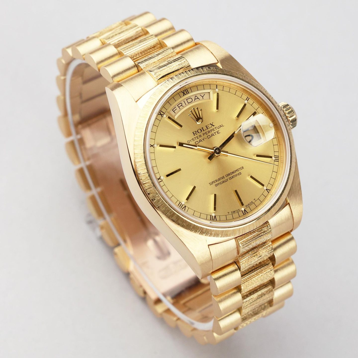 Rolex Day-Date 36 18078 (1984) - 36 mm Yellow Gold case (4/8)