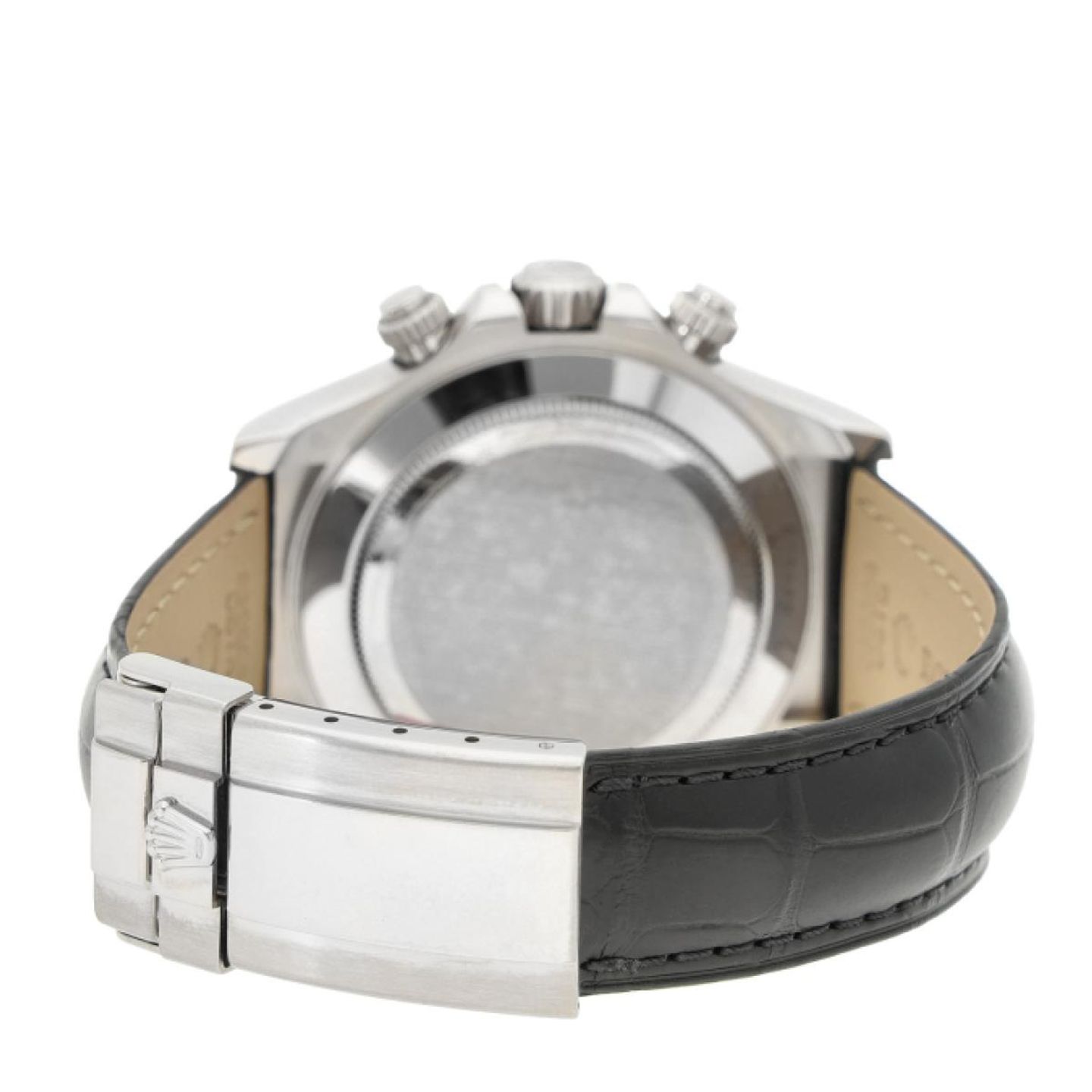 Rolex Daytona 116519 (2006) - Black dial 40 mm White Gold case (4/5)