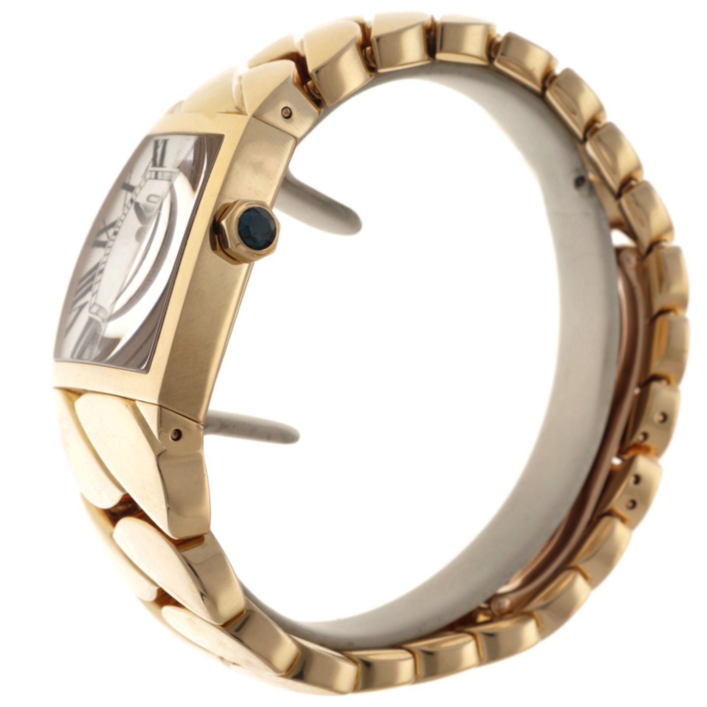 Cartier La Dona de Cartier 2836 (Unknown (random serial)) - Silver dial 28 mm Yellow Gold case (5/5)