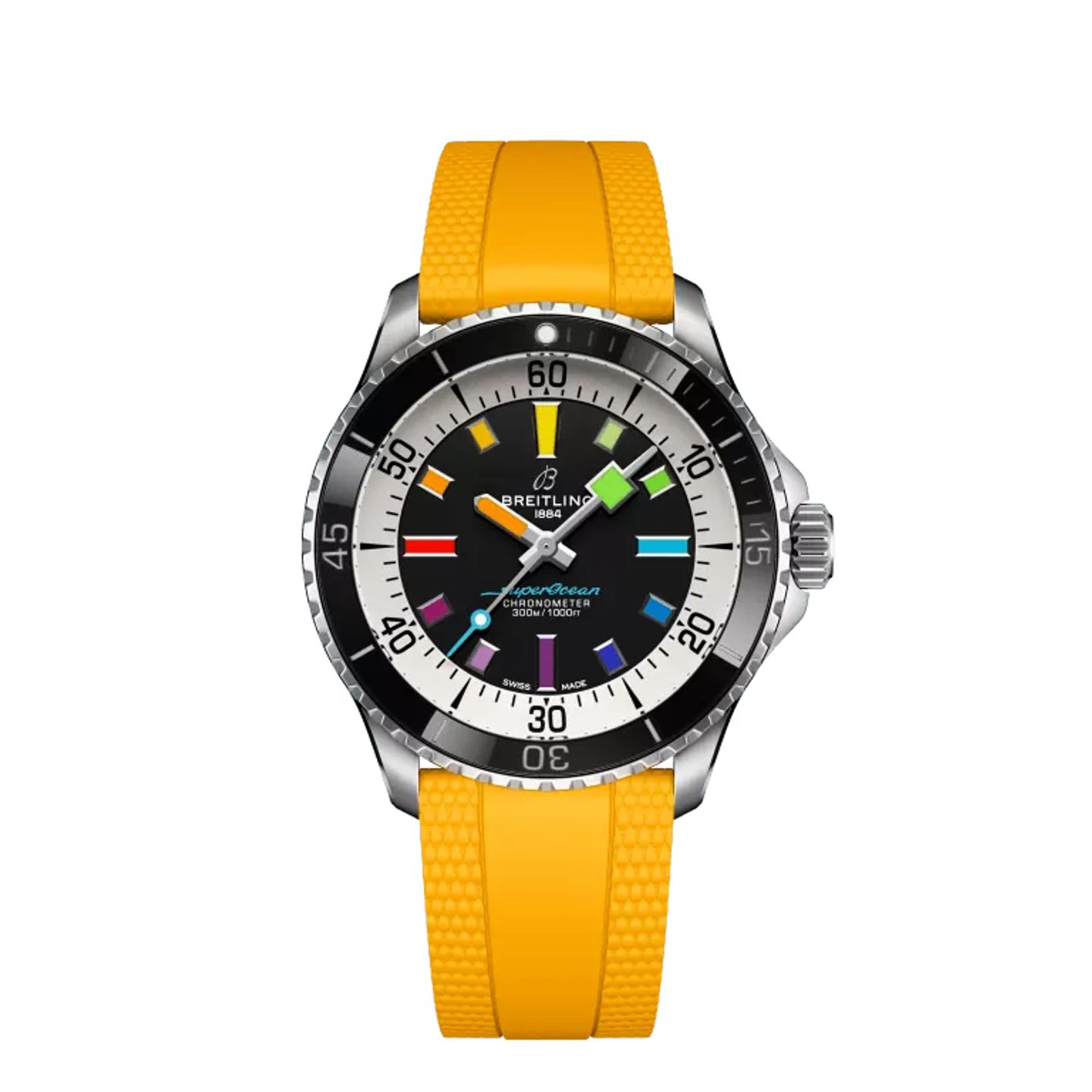 Breitling Superocean 42 A17375211B2S4 (2024) - Zwart wijzerplaat 42mm Staal (1/1)