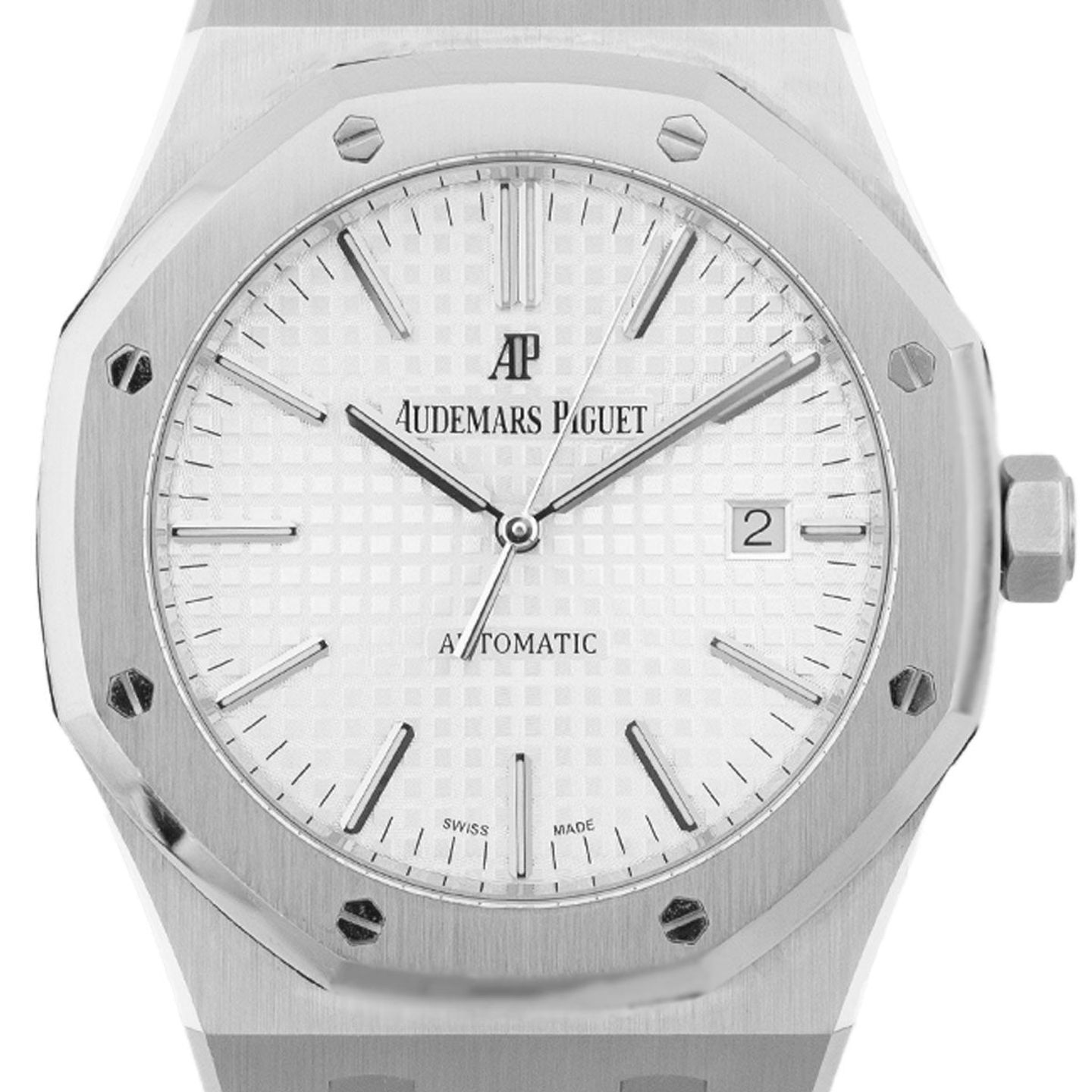 Audemars Piguet Royal Oak Selfwinding 15400ST.OO.1220ST.02 (2020) - Silver dial 41 mm Steel case (2/6)