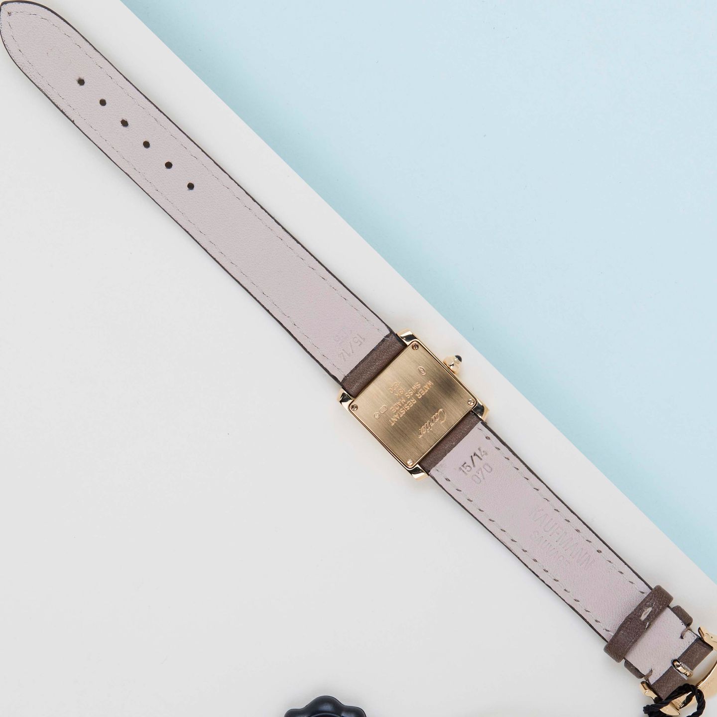 Cartier Tank Française W5000256 (1997) - 20 mm Yellow Gold case (6/8)