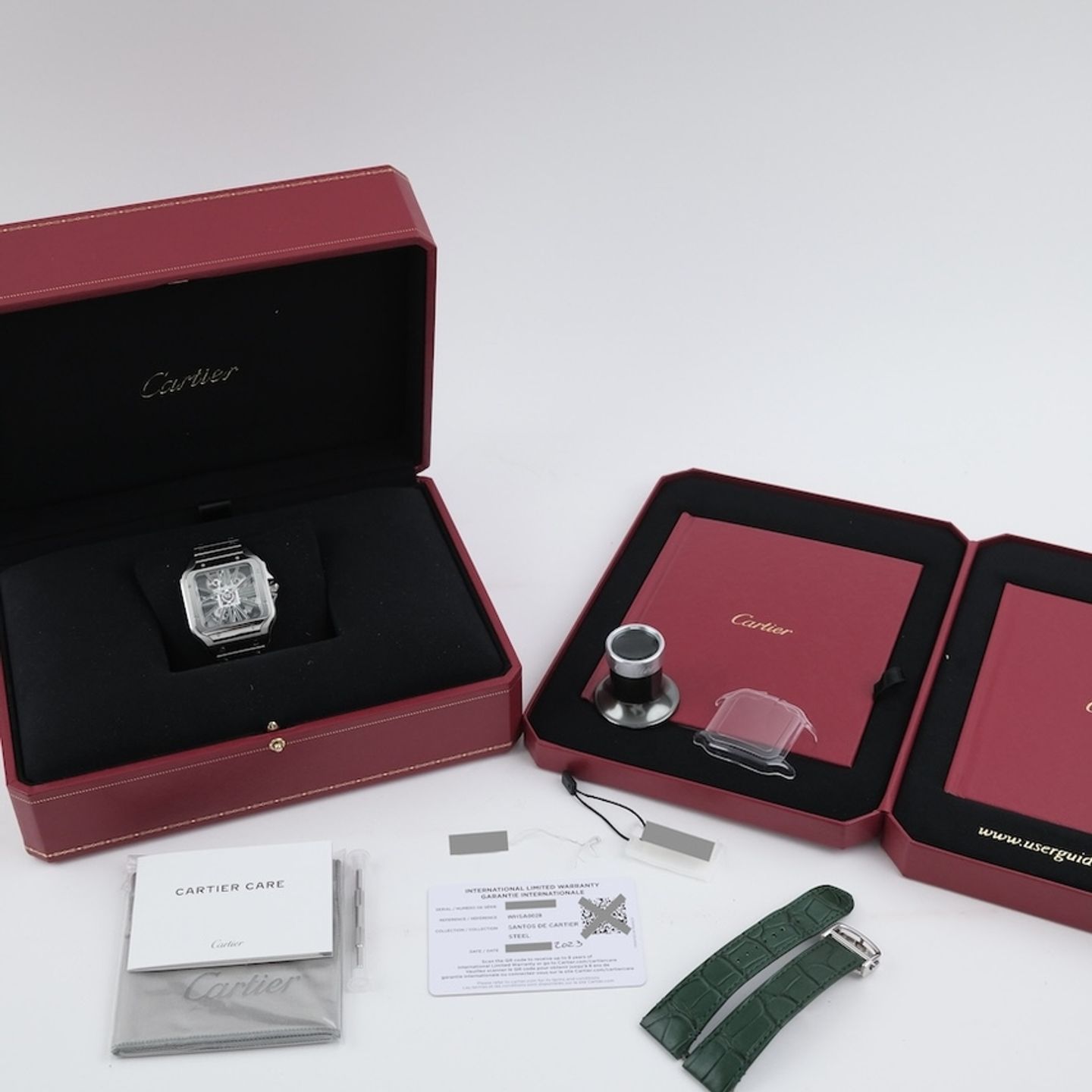 Cartier Santos WHSA0028 (2023) - 48mm Staal (8/8)